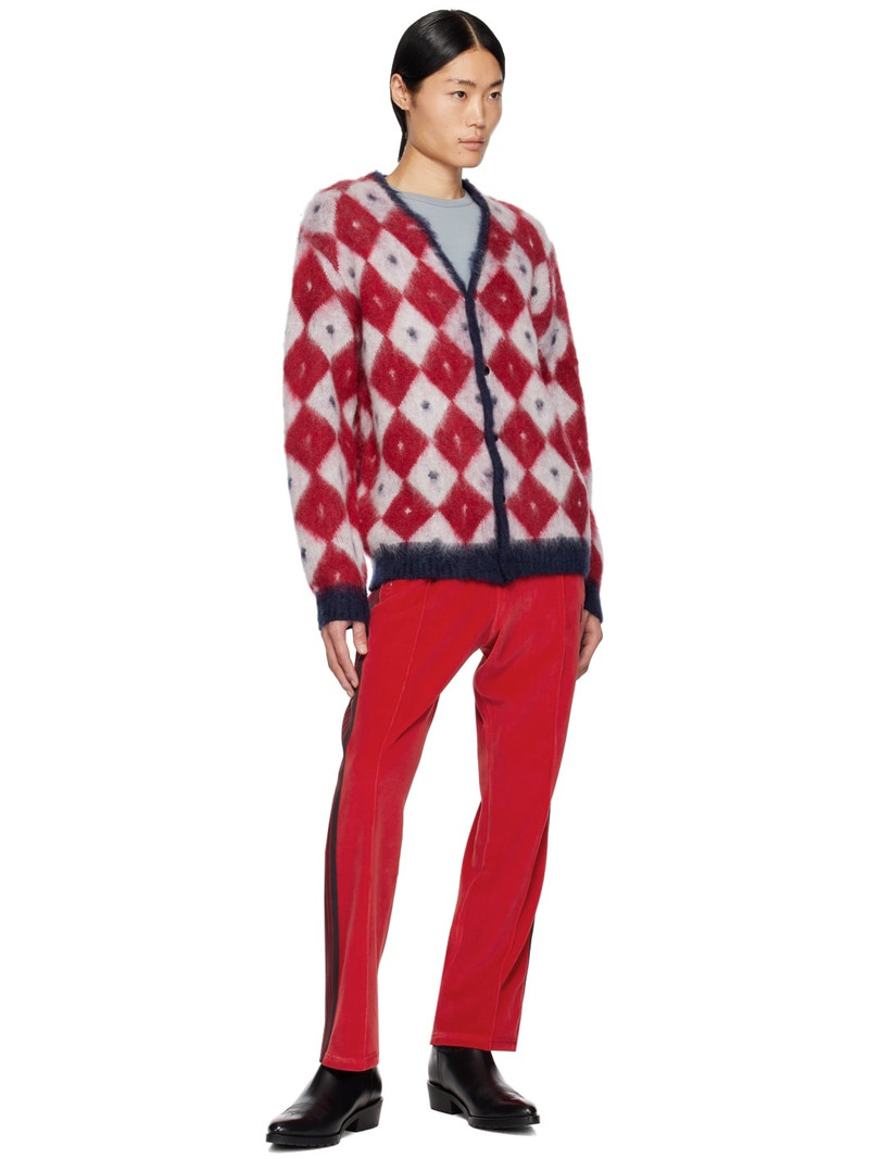NEEDLES Red Narrow Track Pants outlook