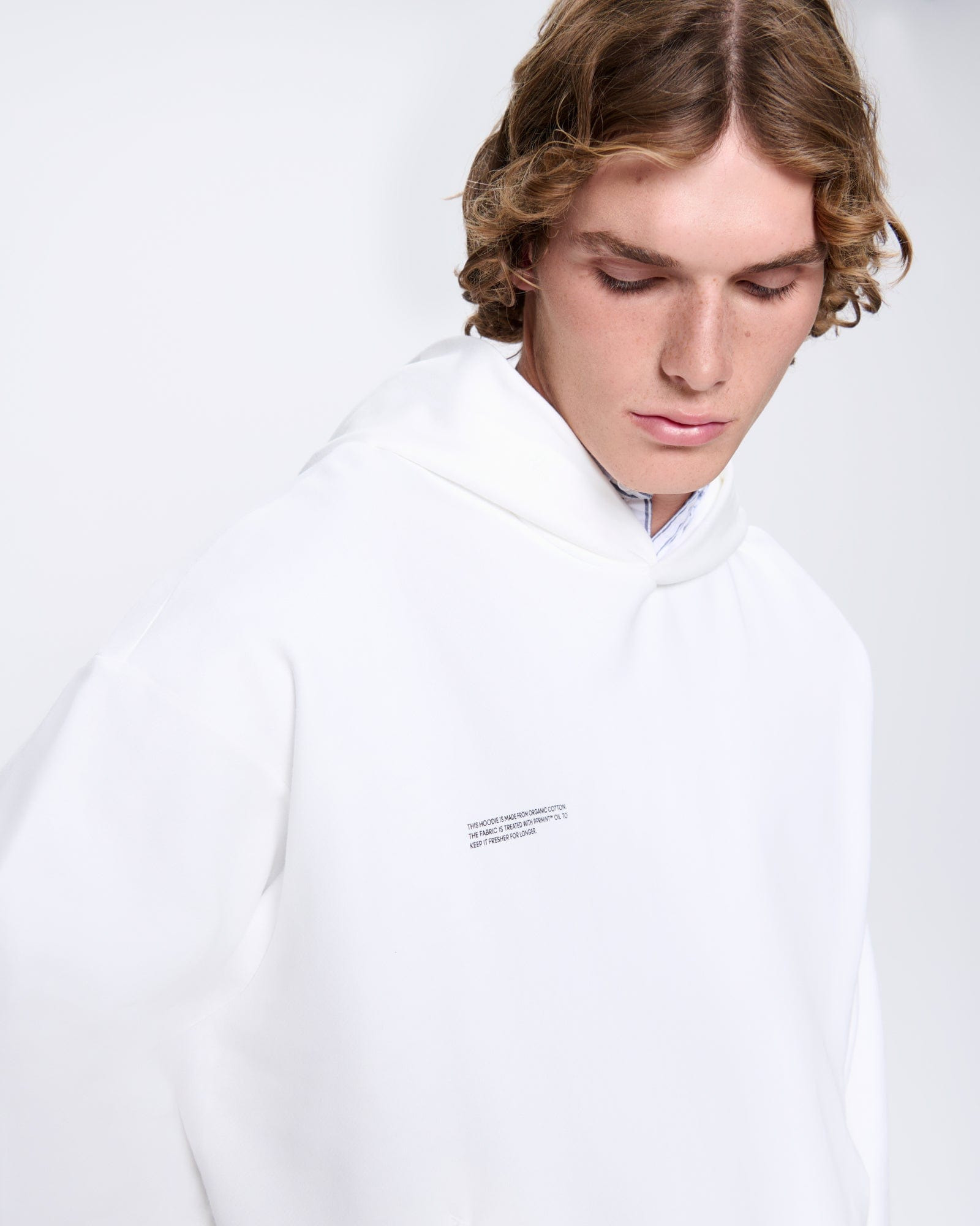 Mens 365 Midweight Hoodie - Off-White - 4