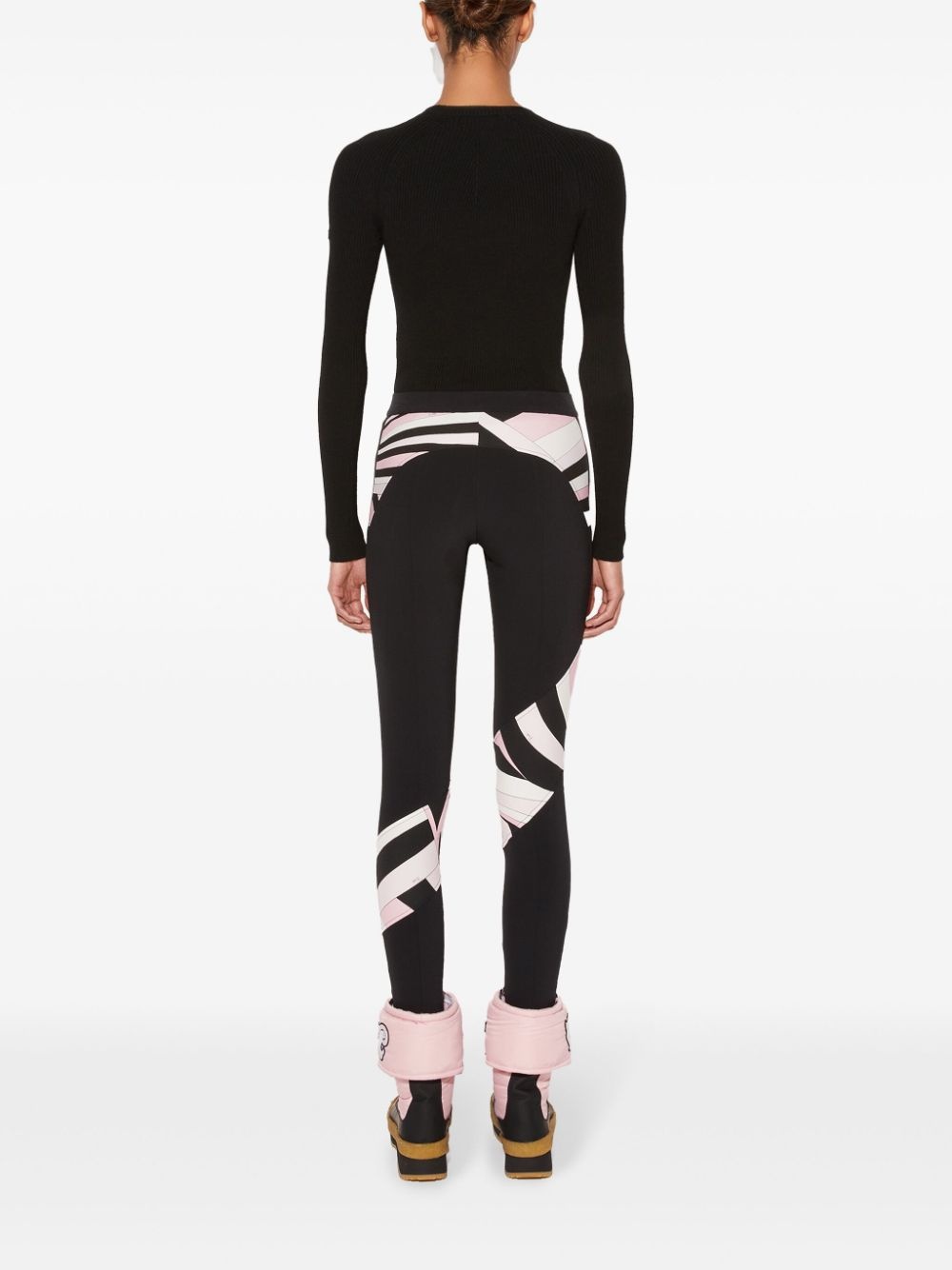 Iride-print trousers - 4