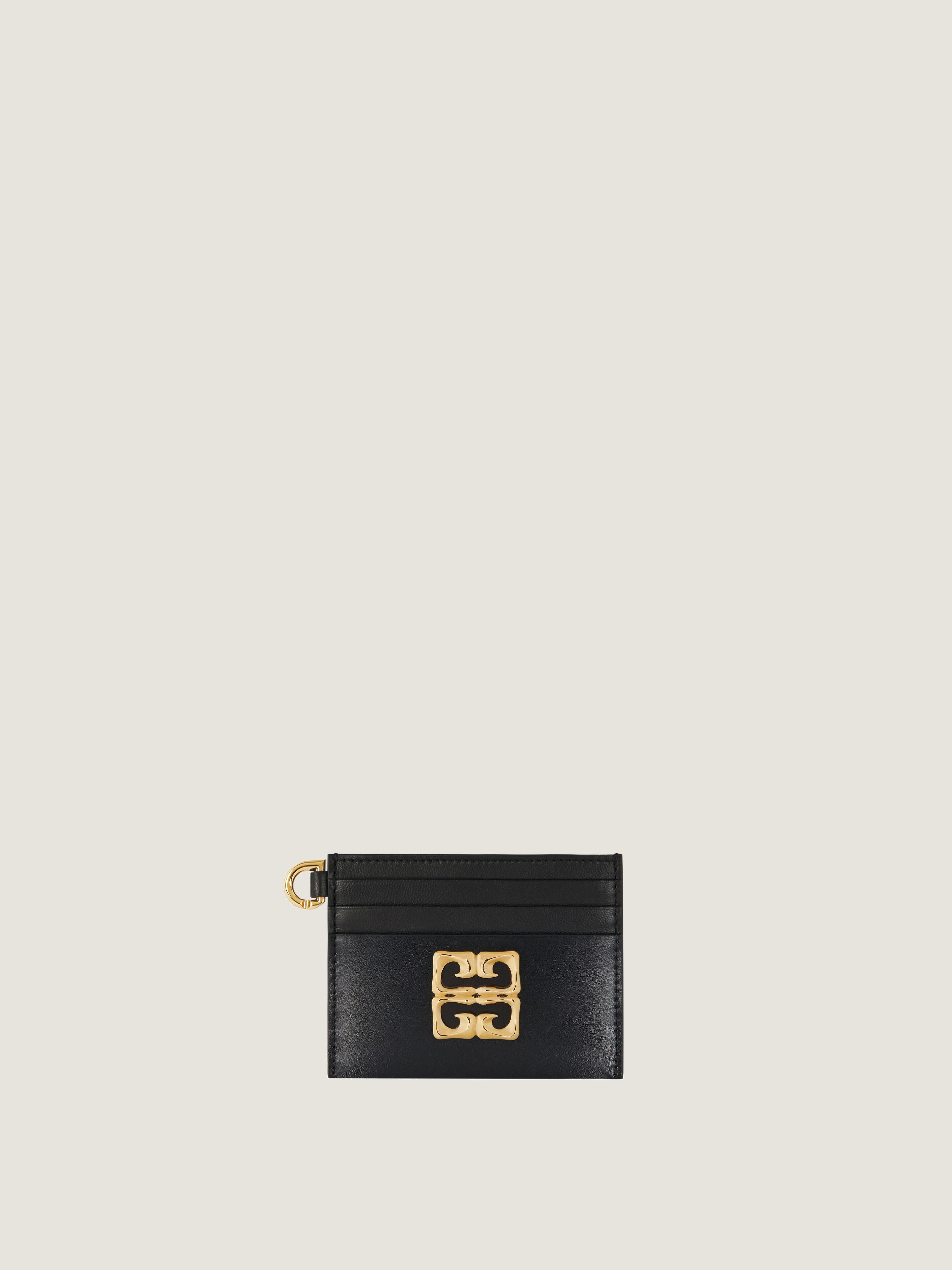 4G CARD HOLDER IN BOX LEATHER - 1