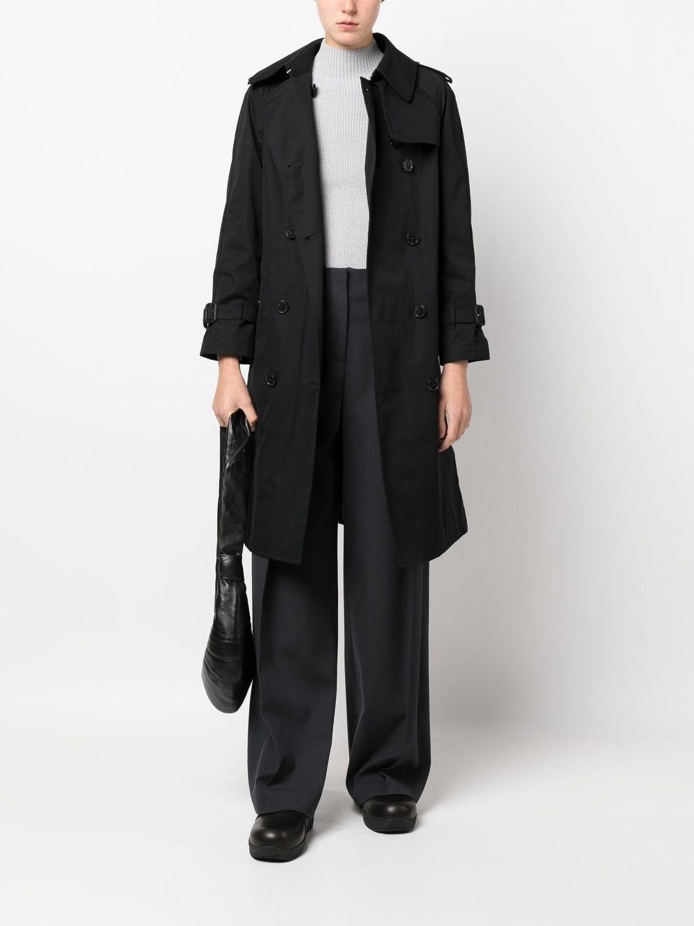 Muirkirk belted trench coat - 2