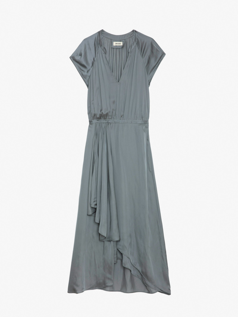 Randall Satin Dress - 1