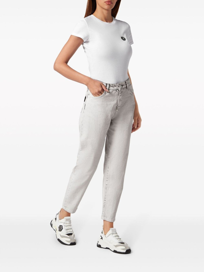 PHILIPP PLEIN Mom Fit tapered jeans outlook