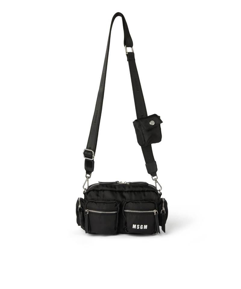 Multi-pocket nylon camera bag 1