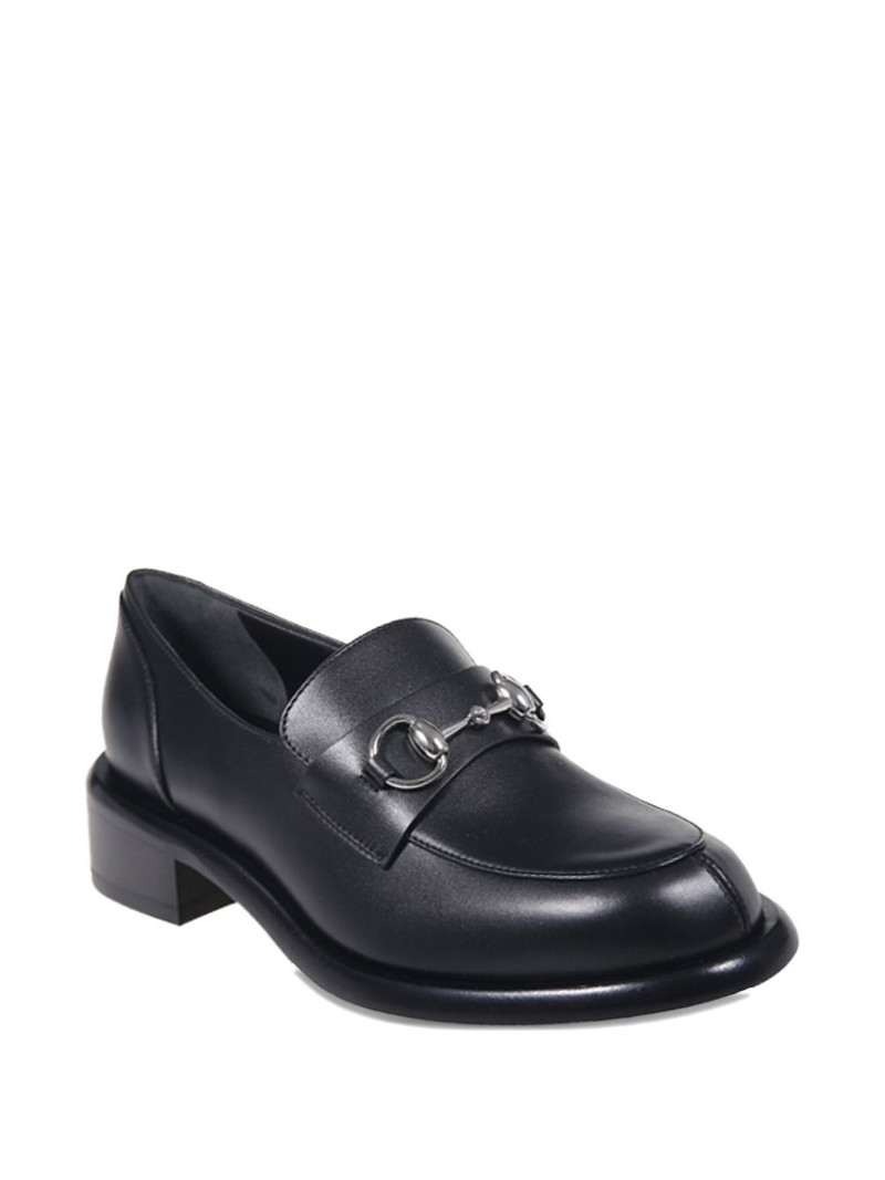 GUCCI Horsebit heeled loafers outlook