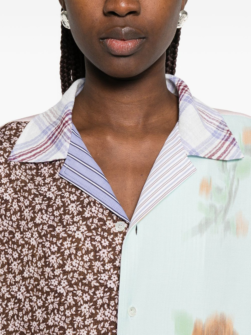 floral patchwork shirt 5