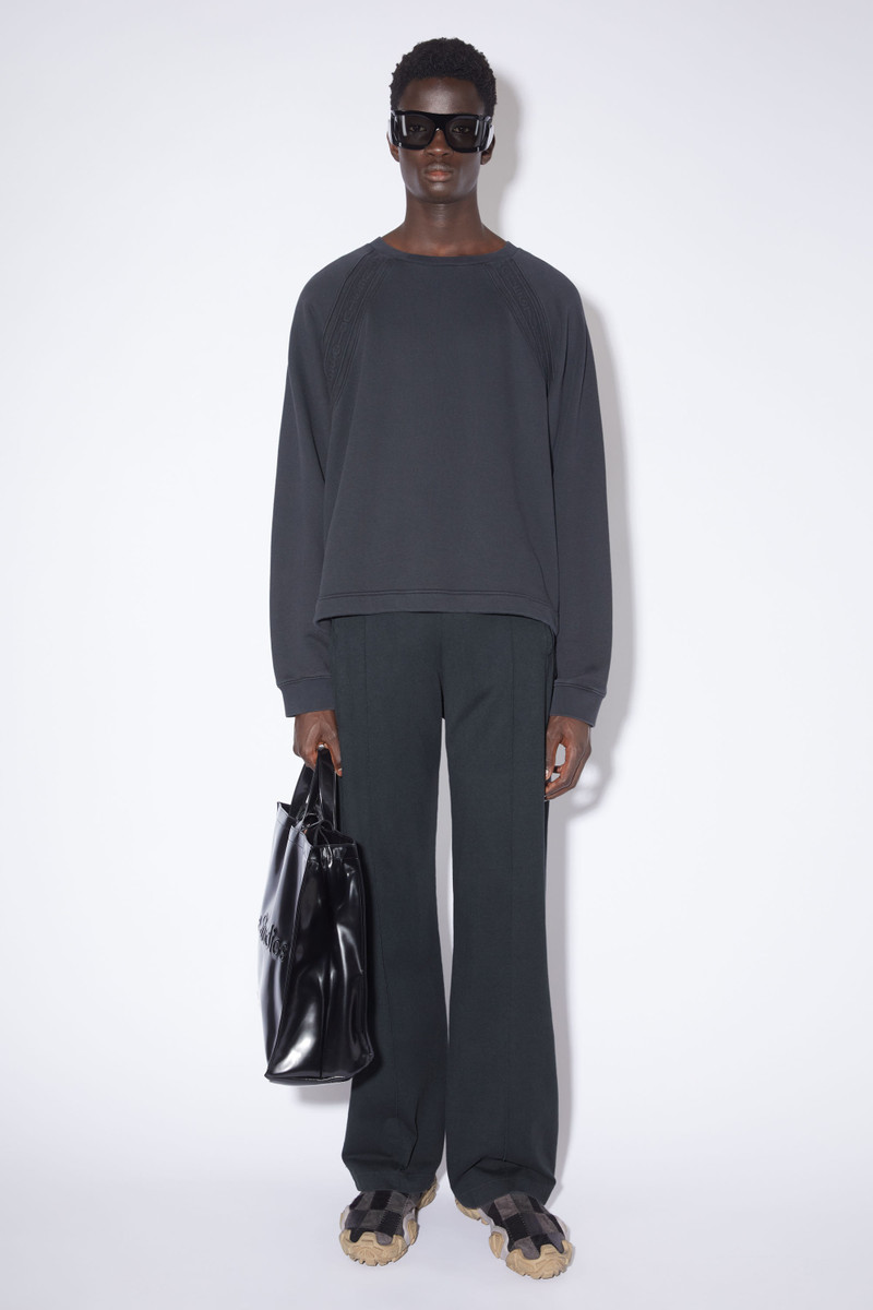 Acne Studios Logo sweatpants - Black outlook