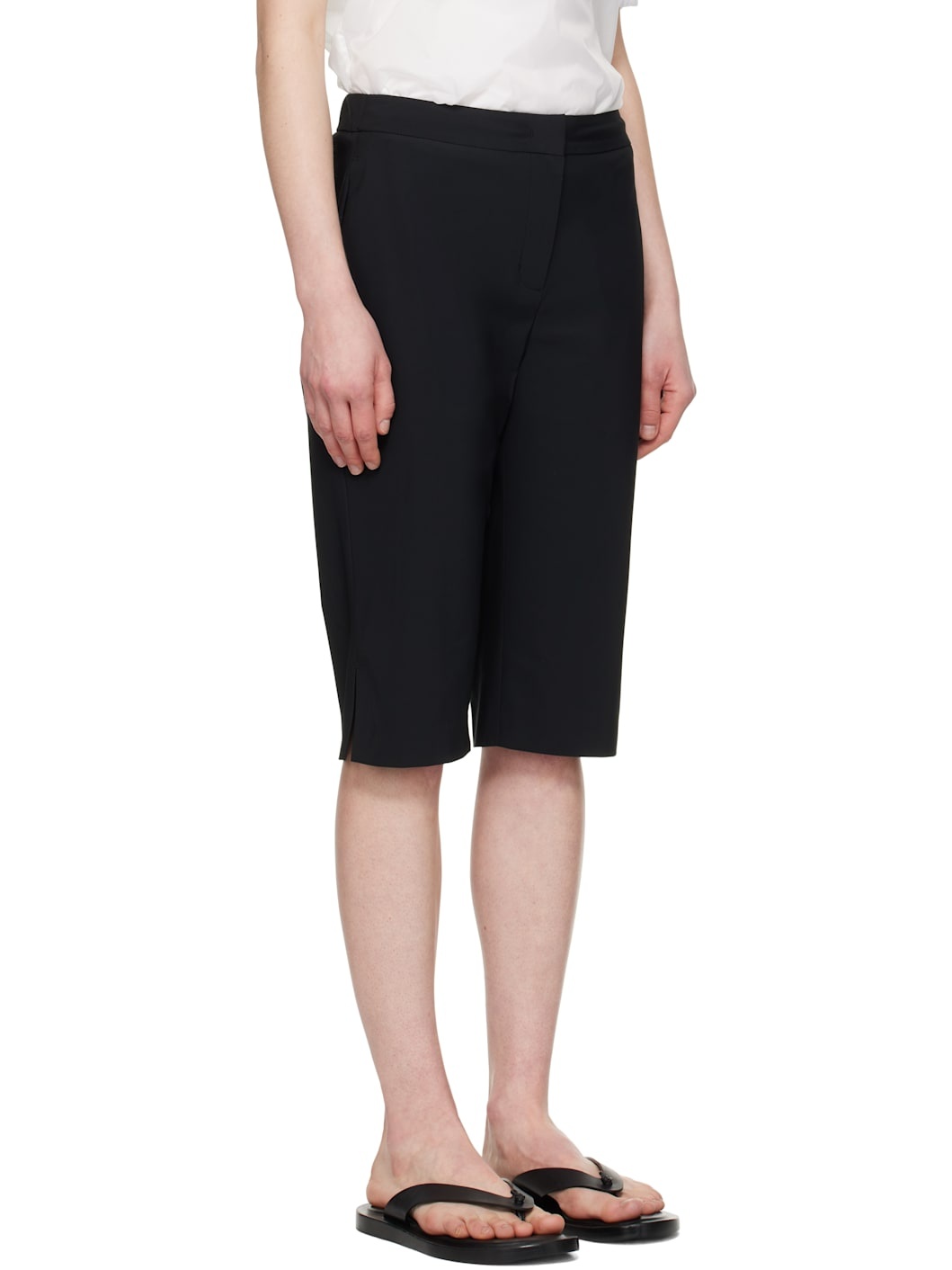 Black Bermuda Shorts - 2