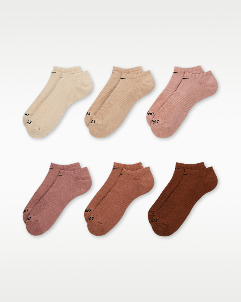 Nike Nike Everyday Plus Cushioned Training No-Show Socks (6 Pairs) outlook