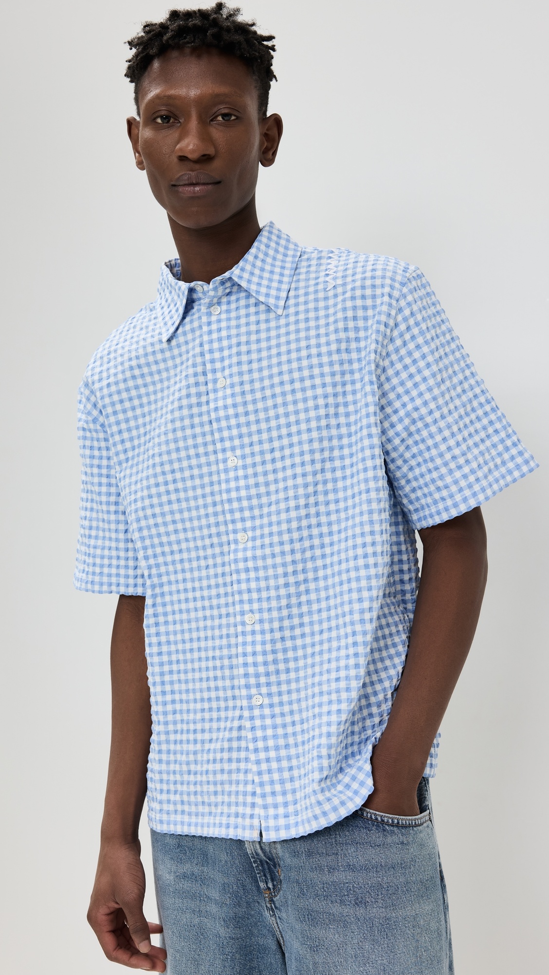 Gingham Shirt - 1