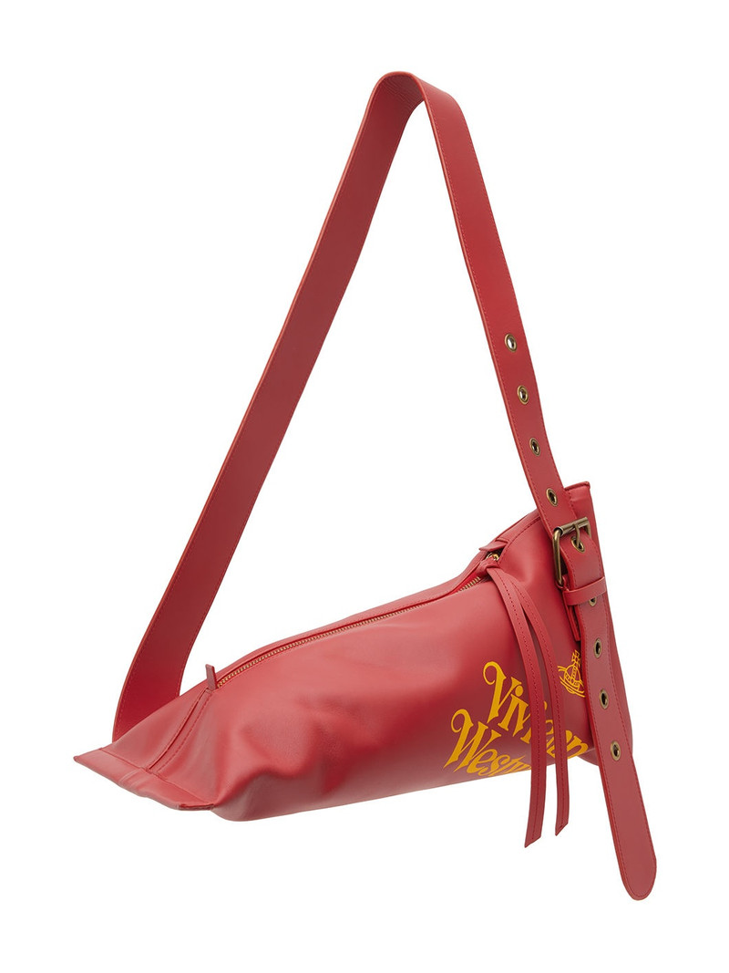 Vivienne Westwood Red Carrie Crossbody Bag outlook