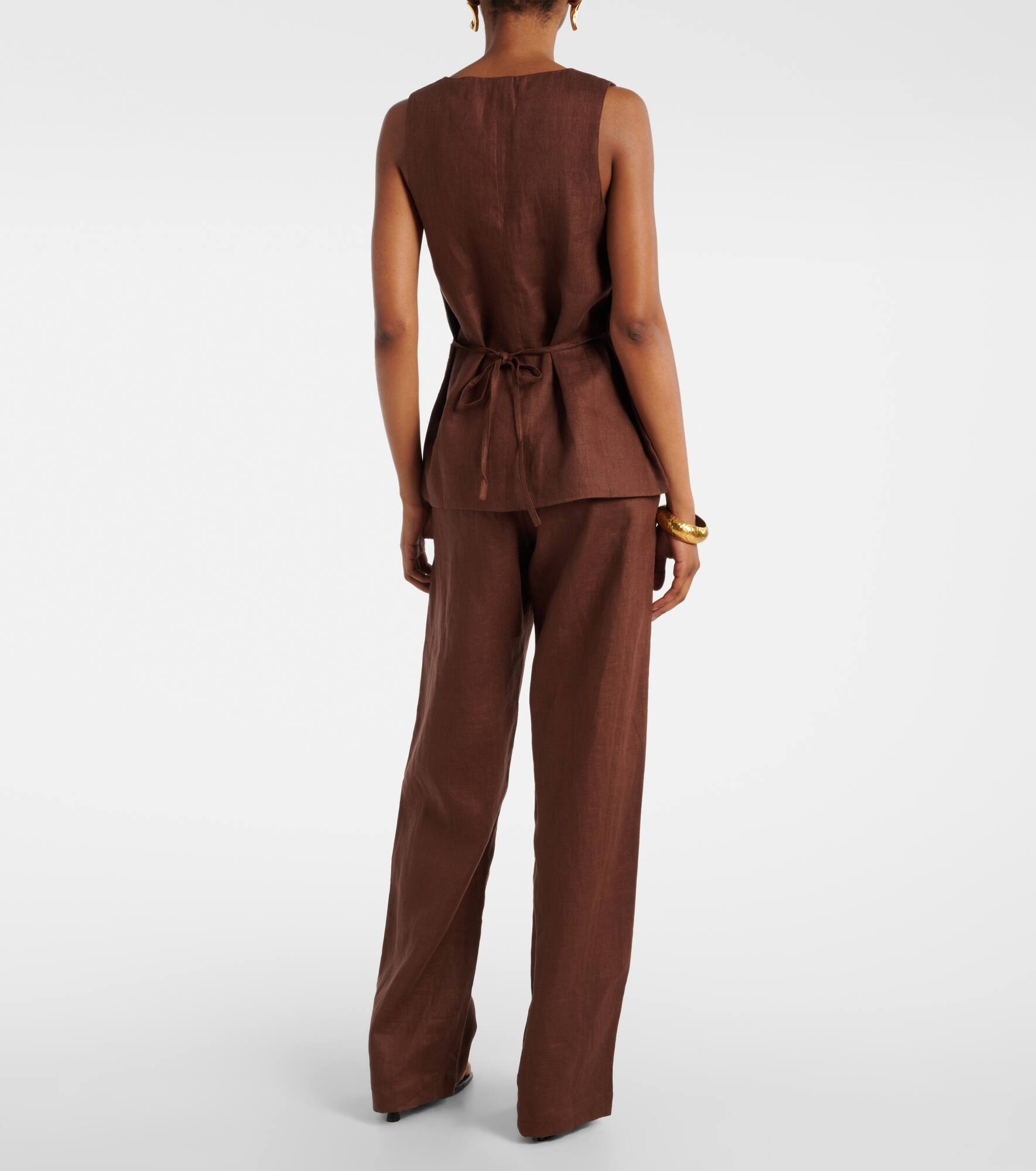 Maya linen vest - 3