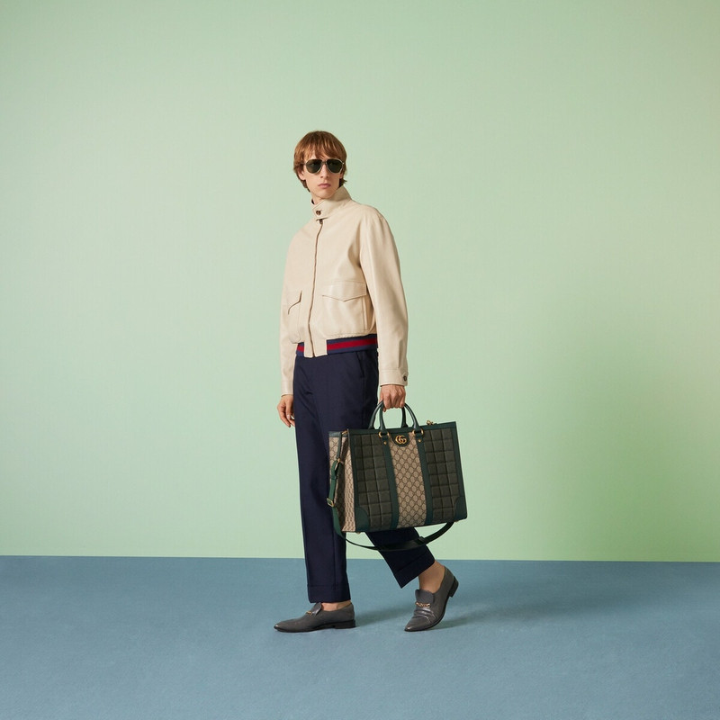 Mini GG canvas large tote bag 3