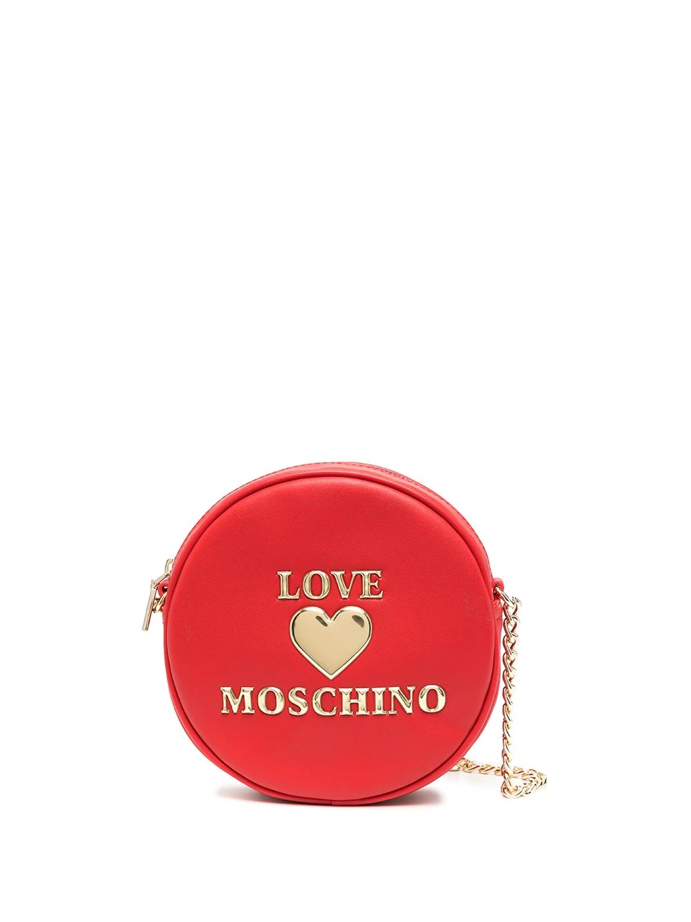 heart plaque crossbody bag - 1