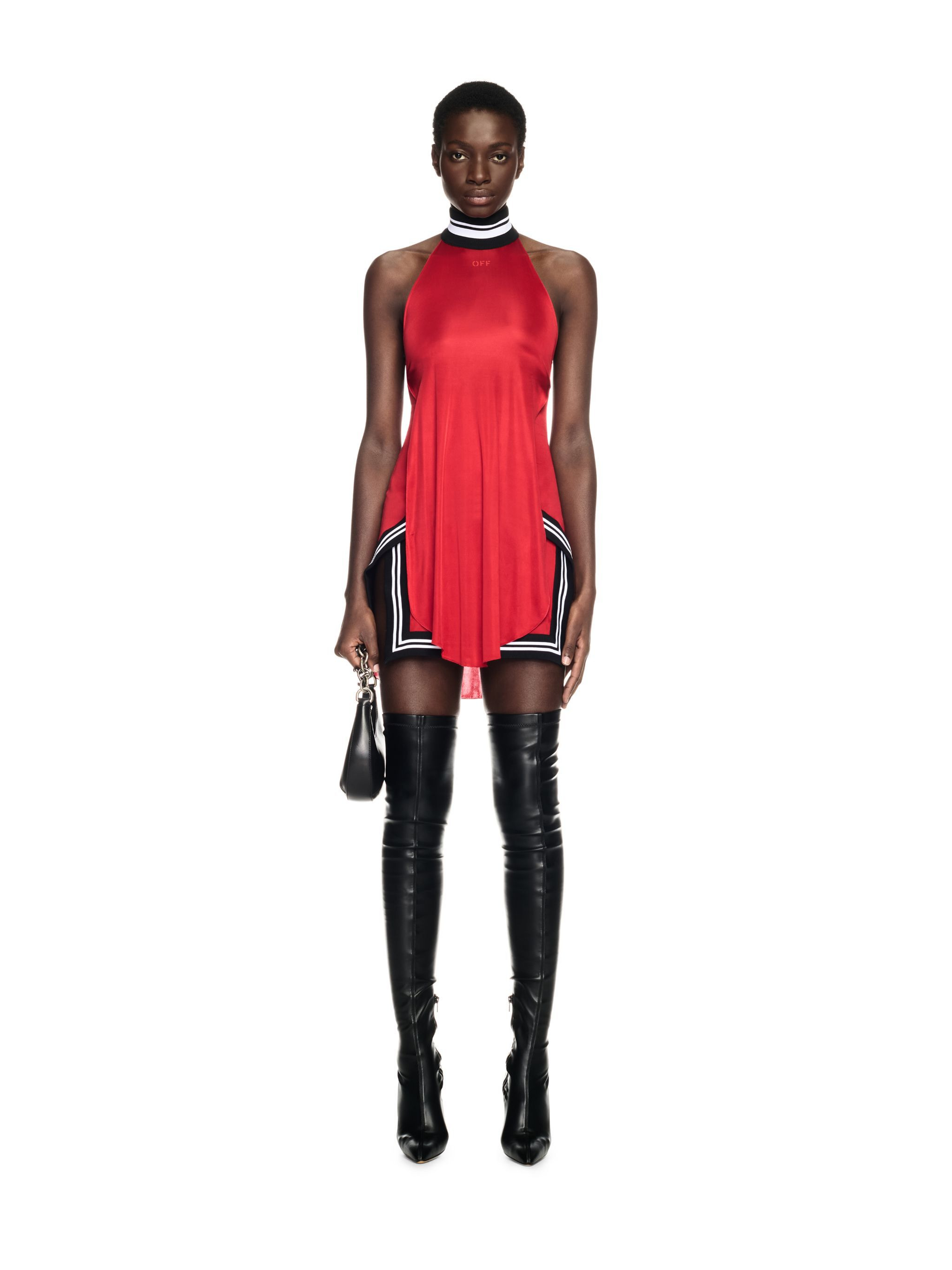 Red Sierraleone Mini Dress - 2