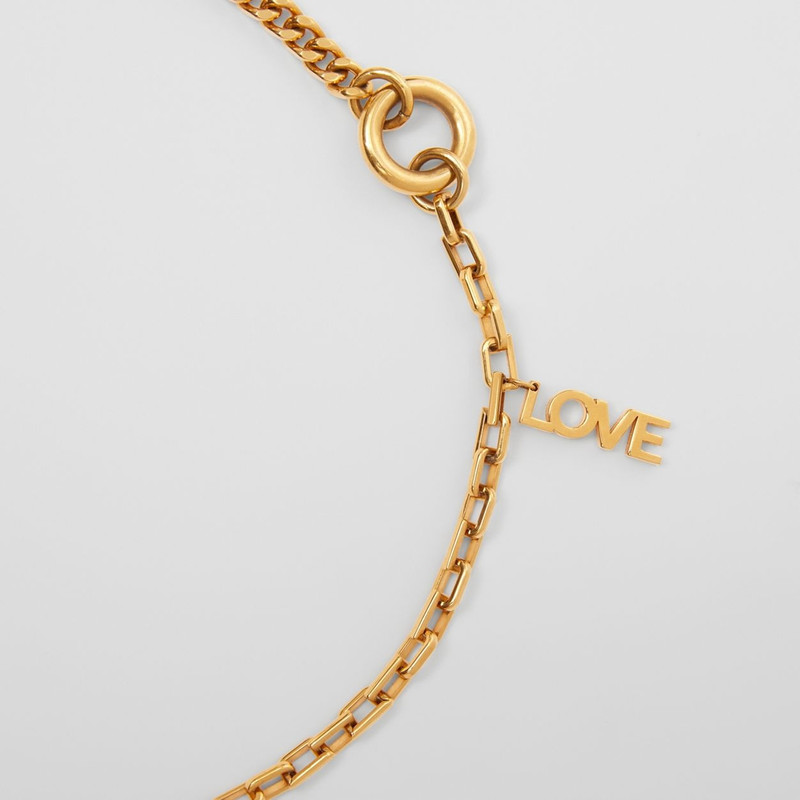 Gold-plated Love Necklace 3