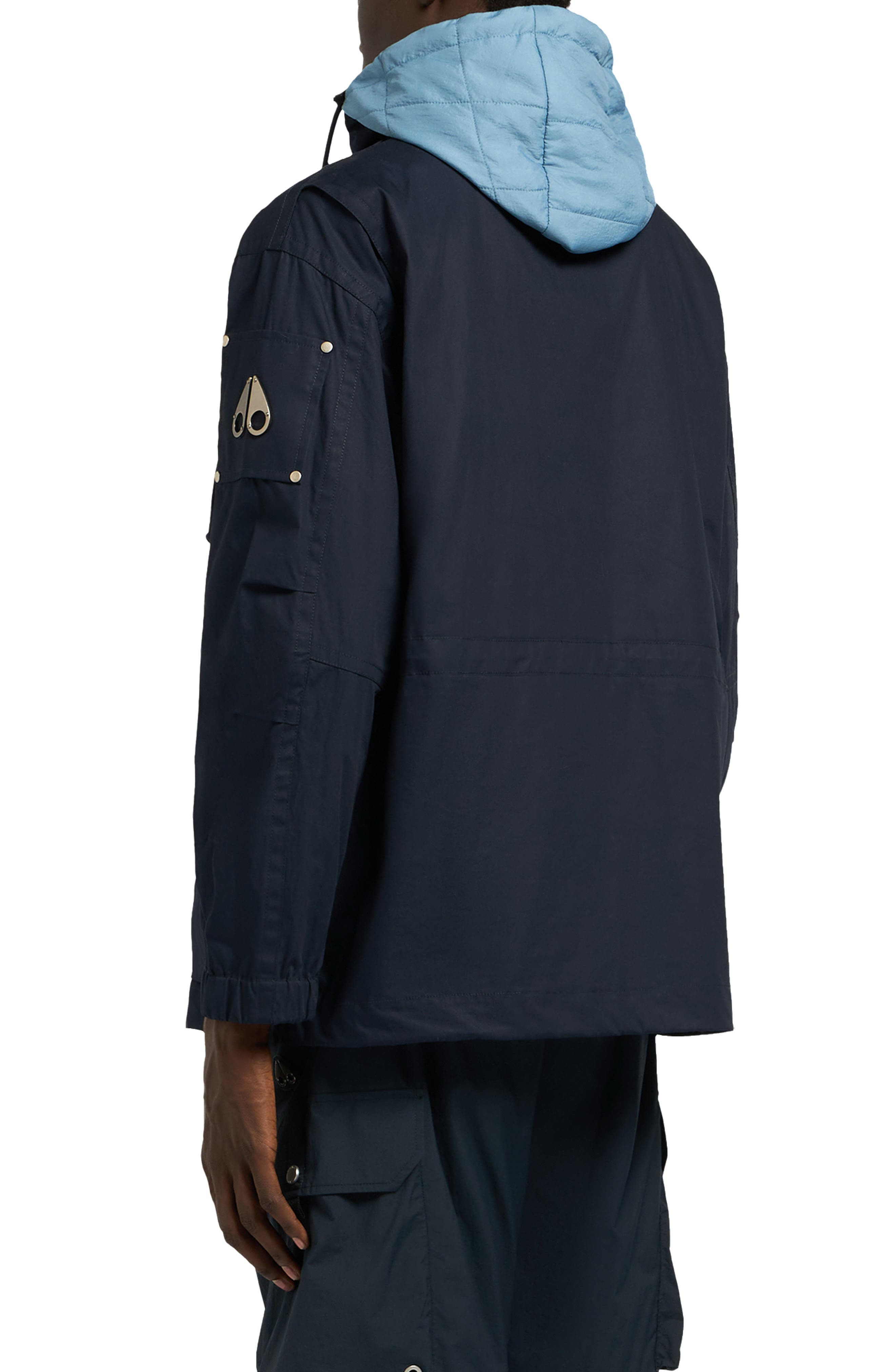 Moose Knuckles Hudson Utility Jacket in Navy W/Sea at Nordstrom - 3