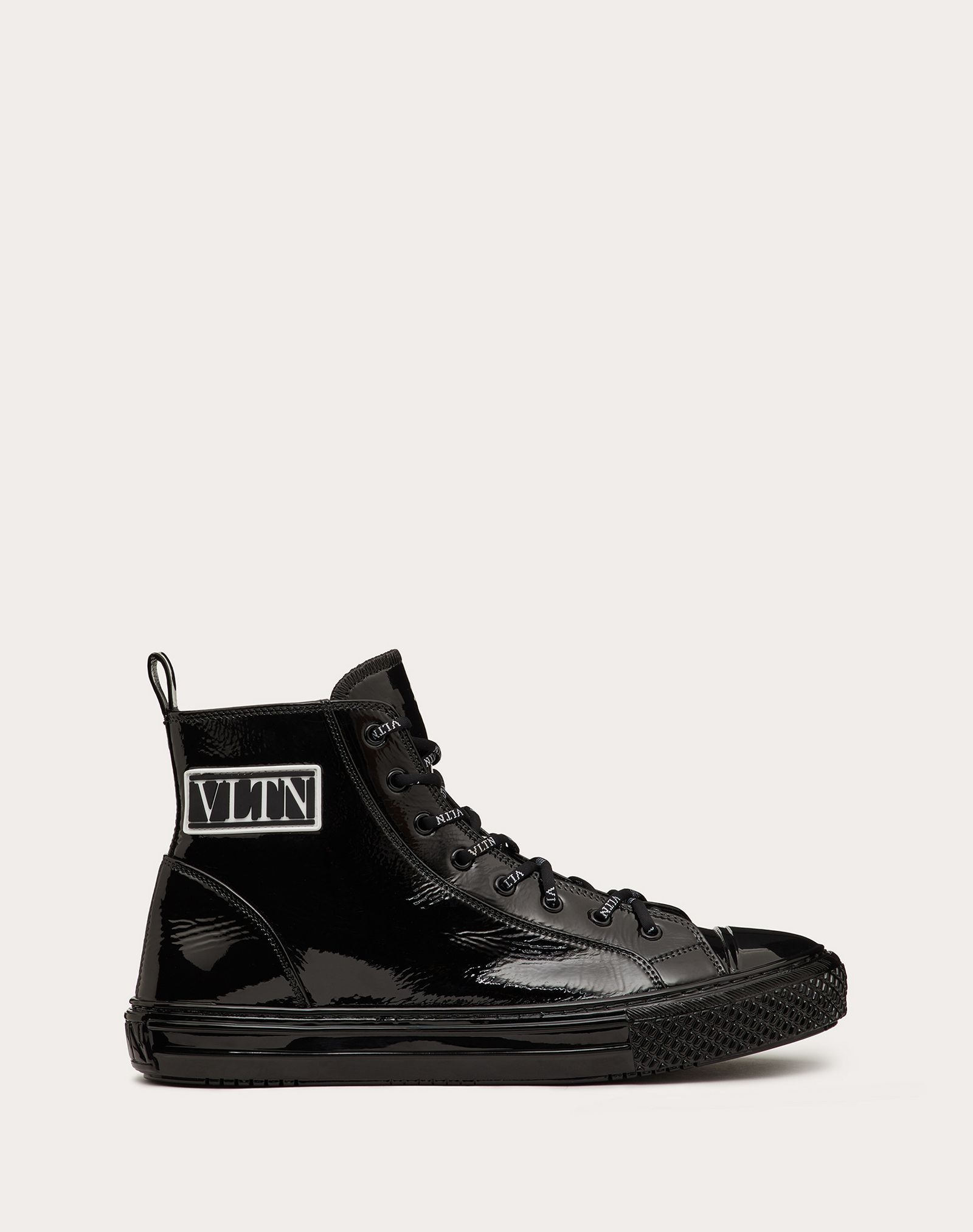 Giggies High-top Sneaker in Patent Calfskin - 1