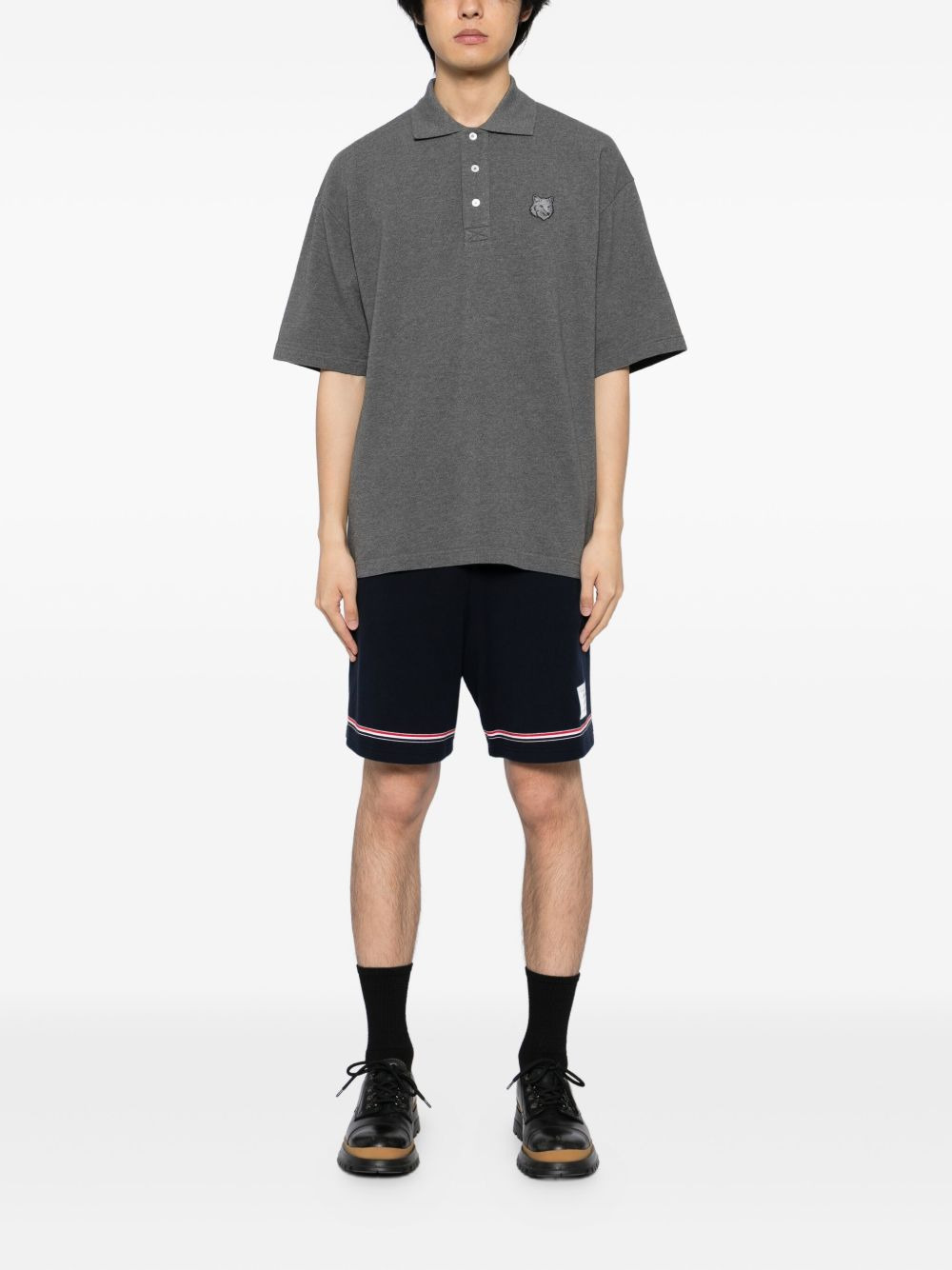 Bold Fox Head Patch polo - 2