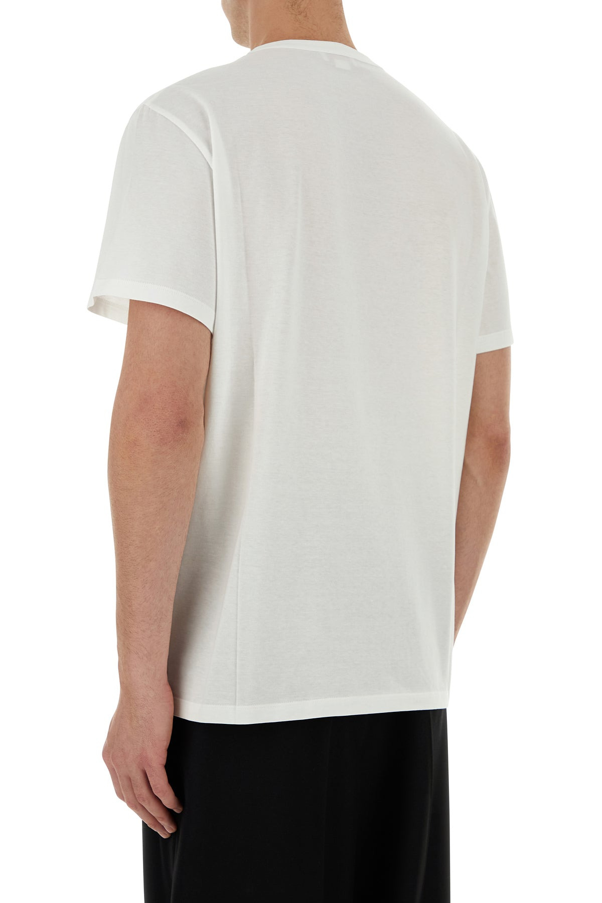 White cotton t-shirt - 4
