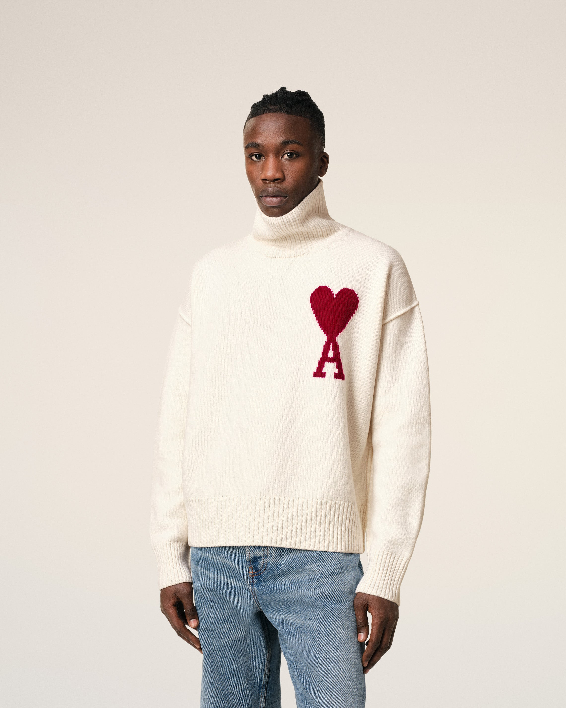 RED AMI DE COEUR SWEATER - 4