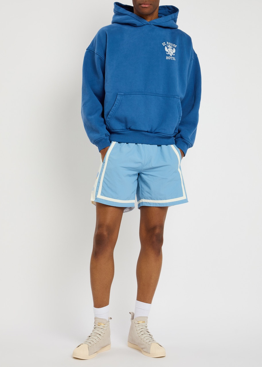 Rhude St. Rhude Seal Hooded Cotton Sweatshirt - 4