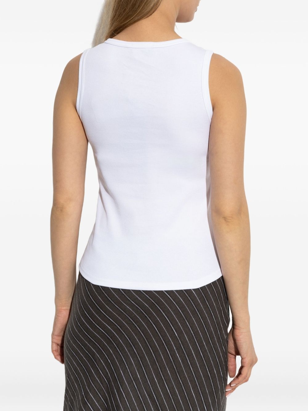 crew-neck tank top - 4