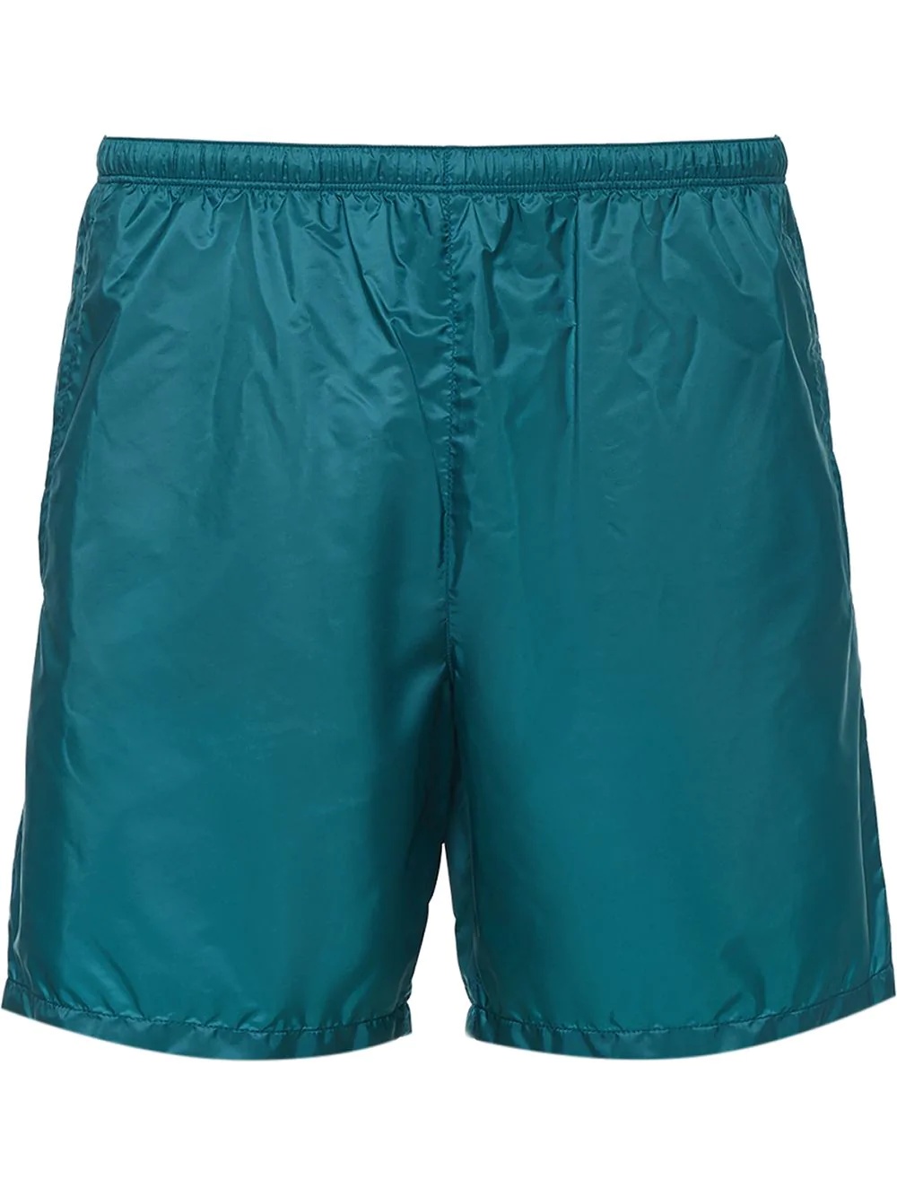 triangle logo swim shorts - 1