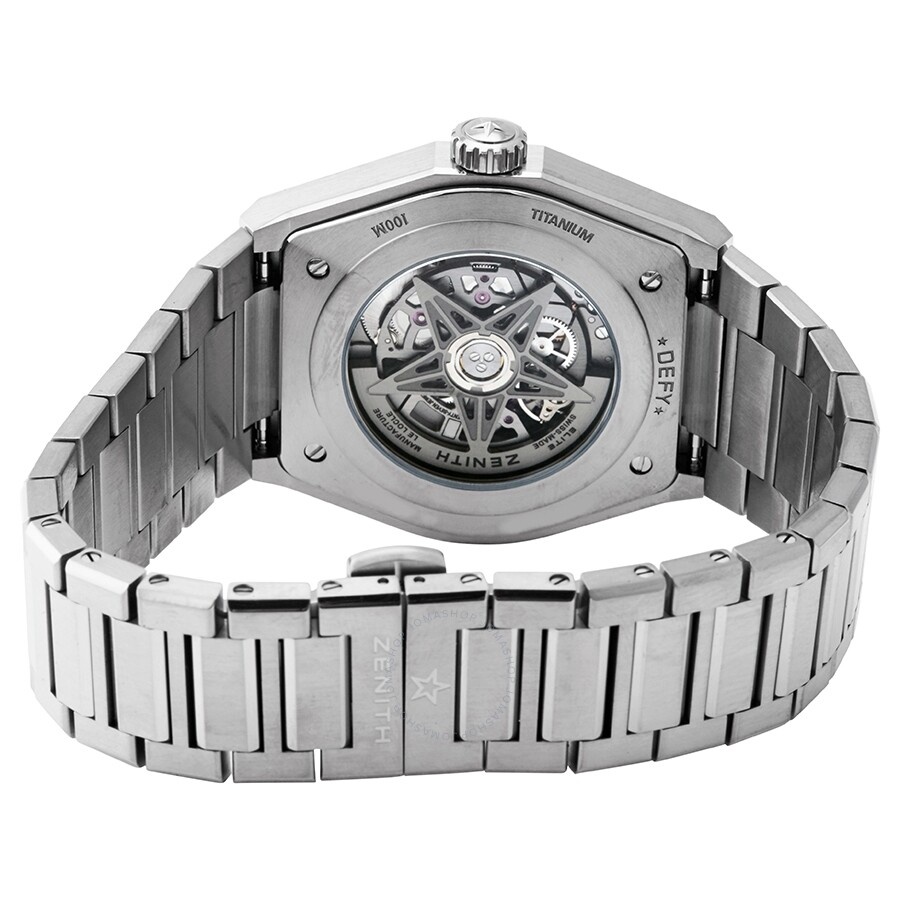 Zenith Defy Classic Automatic Blue Dial Titanium Men's Watch 95.9000.670/51.M9000 - 3