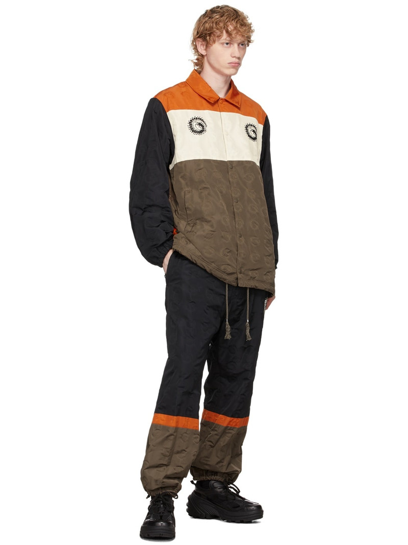 UNDERCOVER Black & White Graphic Pattern Jacket outlook