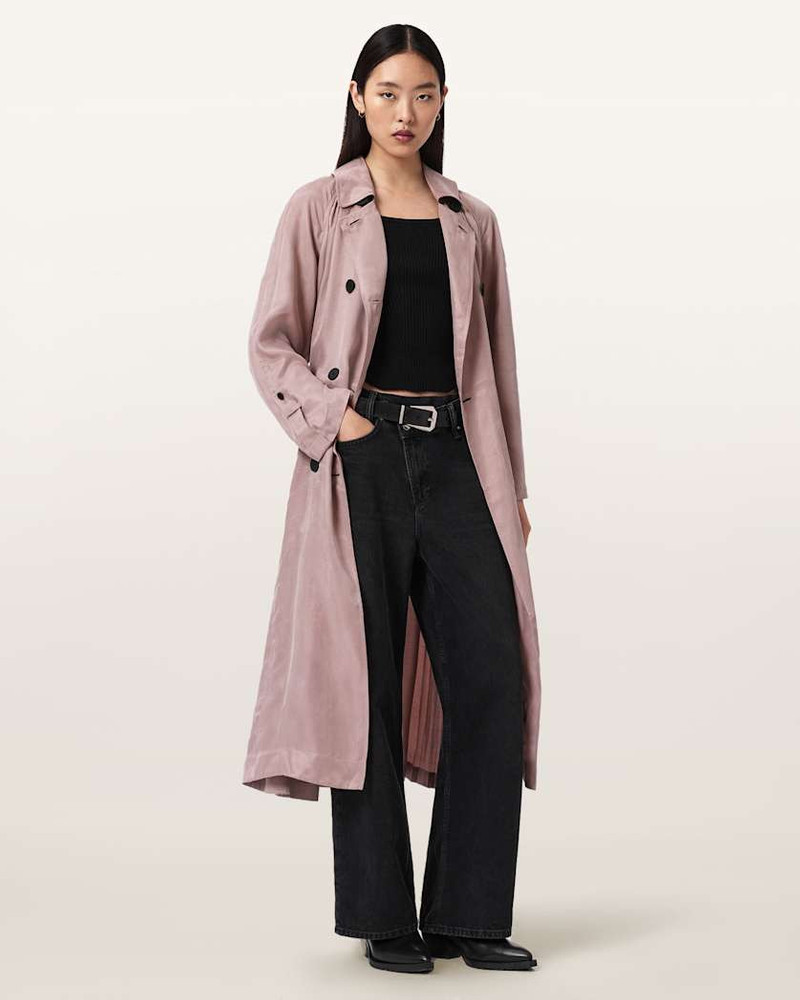 LIZIE DOUBLE BREASTED TRENCH COAT 6