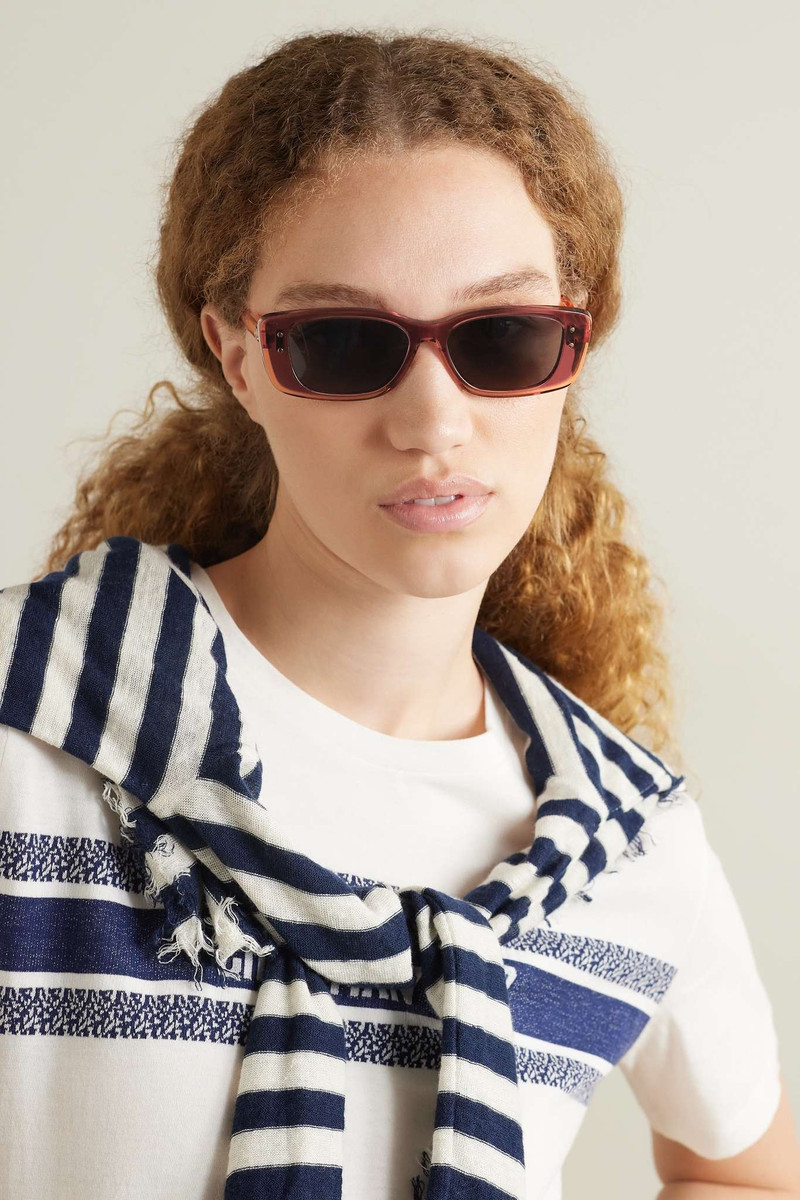 Dior DiorHighlight S21 rectangular-frame acetate sunglasses outlook