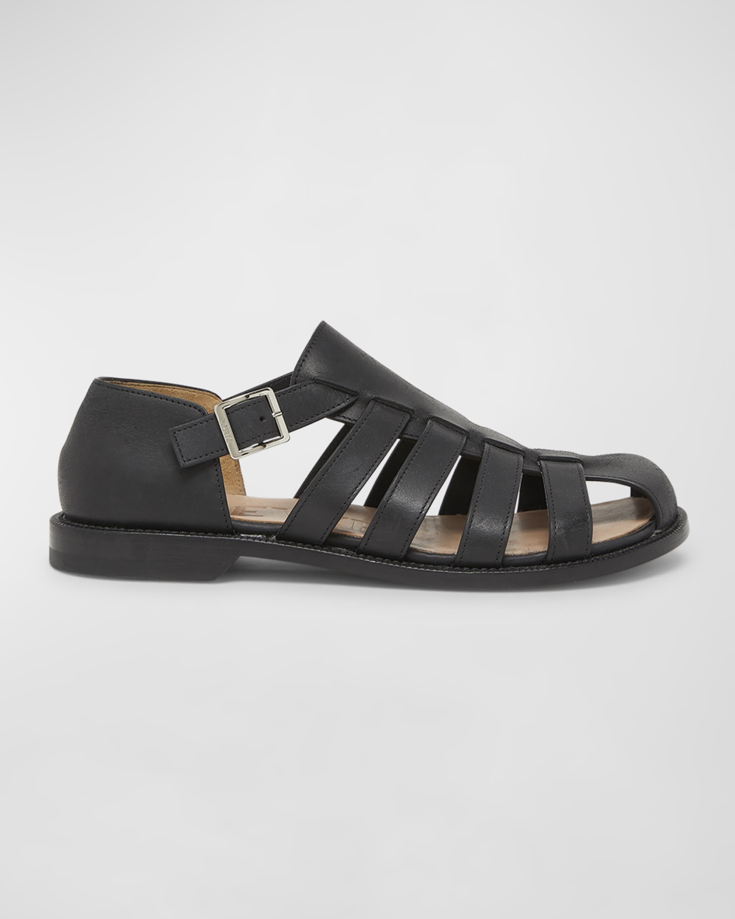 Campo Leather Fisherman Sandals - 1