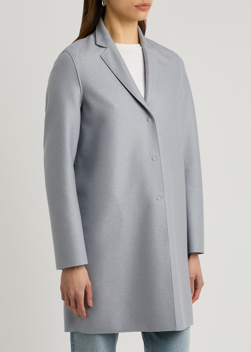 Harris Wharf London Harris Wharf London Cocoon Wool-felt Coat outlook