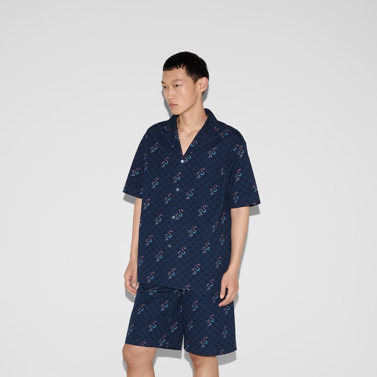Printed cotton ripstop shirt - 3