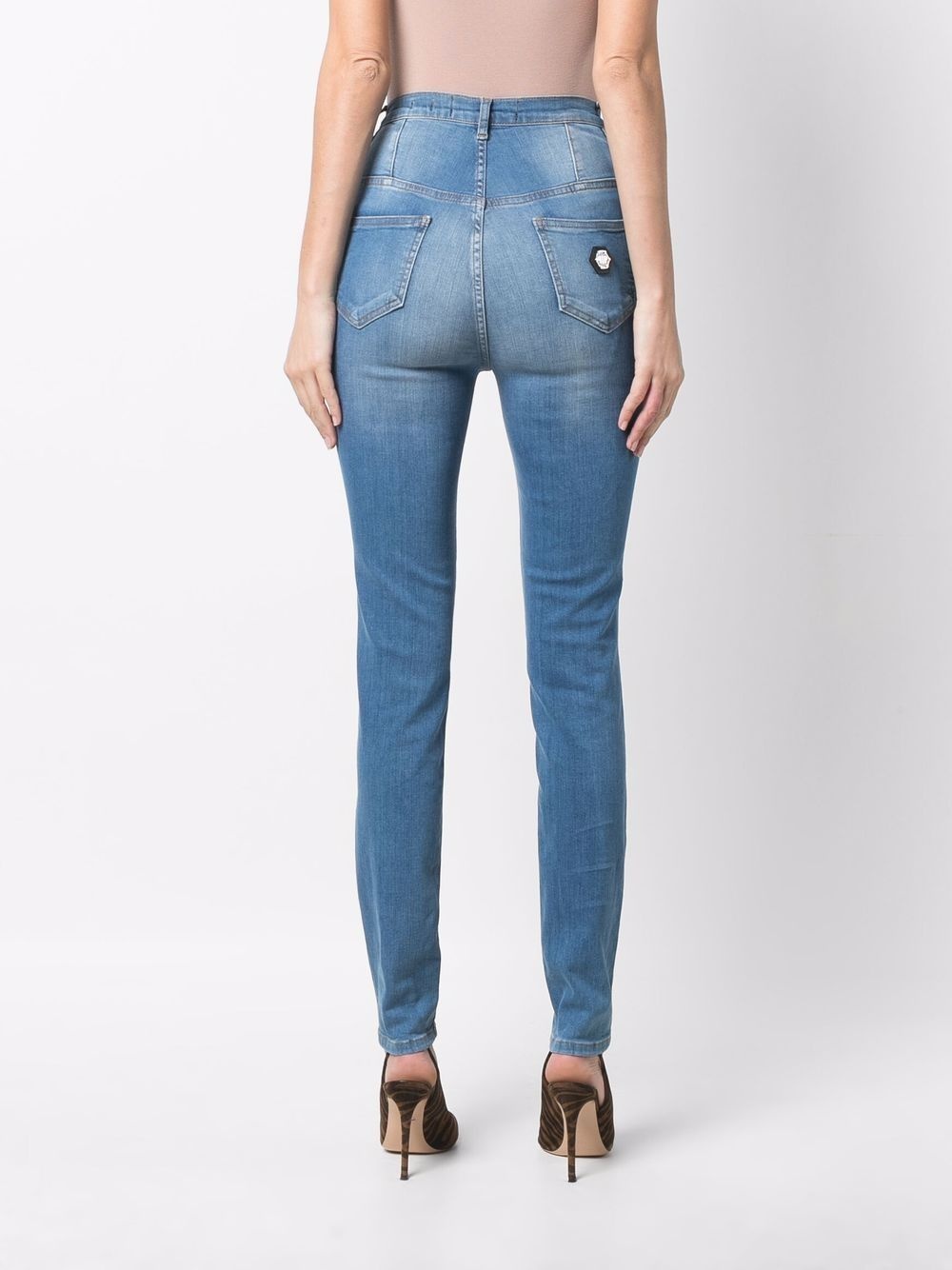 high-waisted jeggings - 4