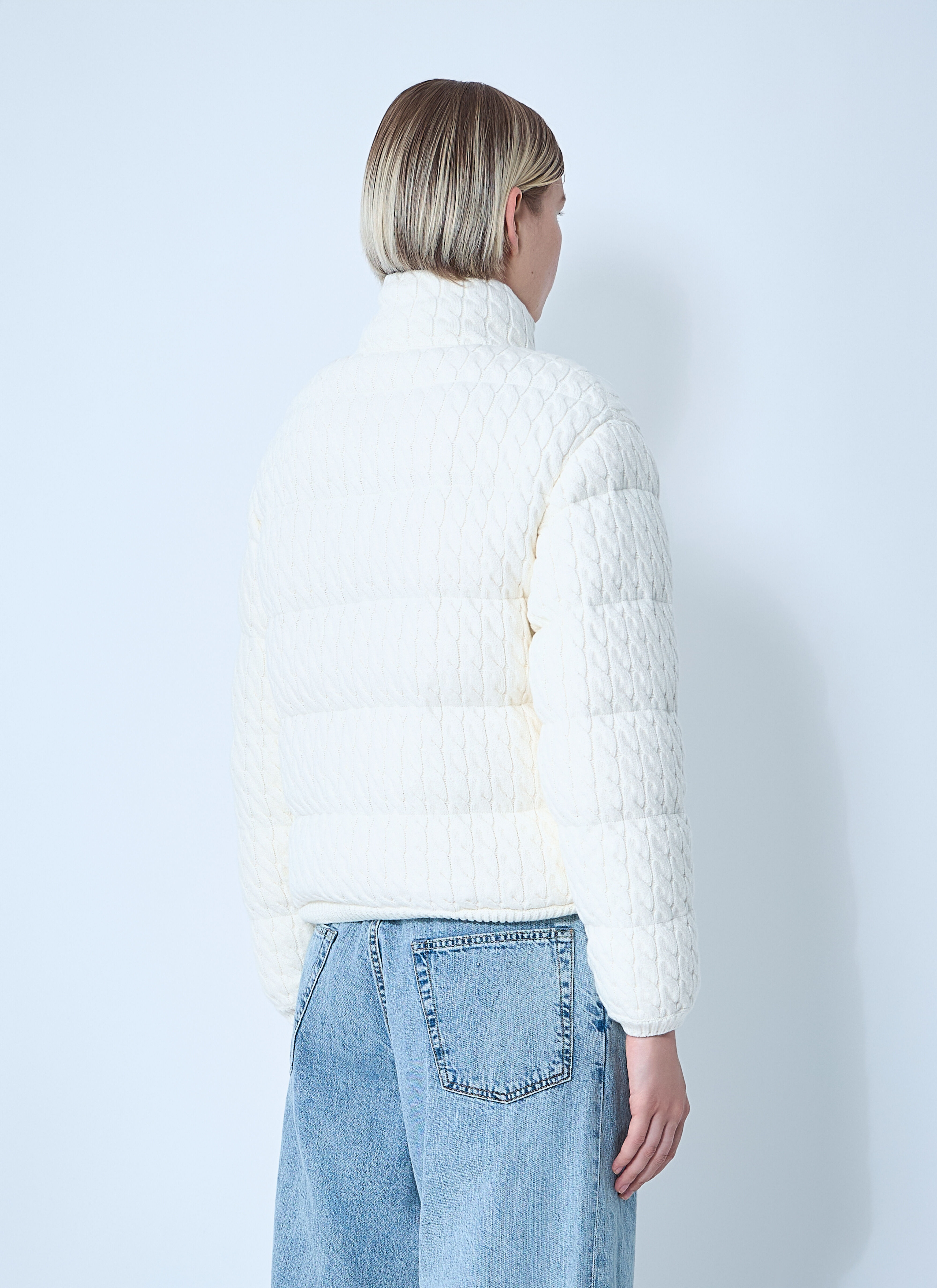 Padded Cabel Cardigan - 4