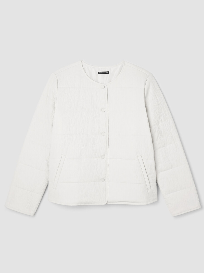 Silk Nylon Quilted Jacket 1
