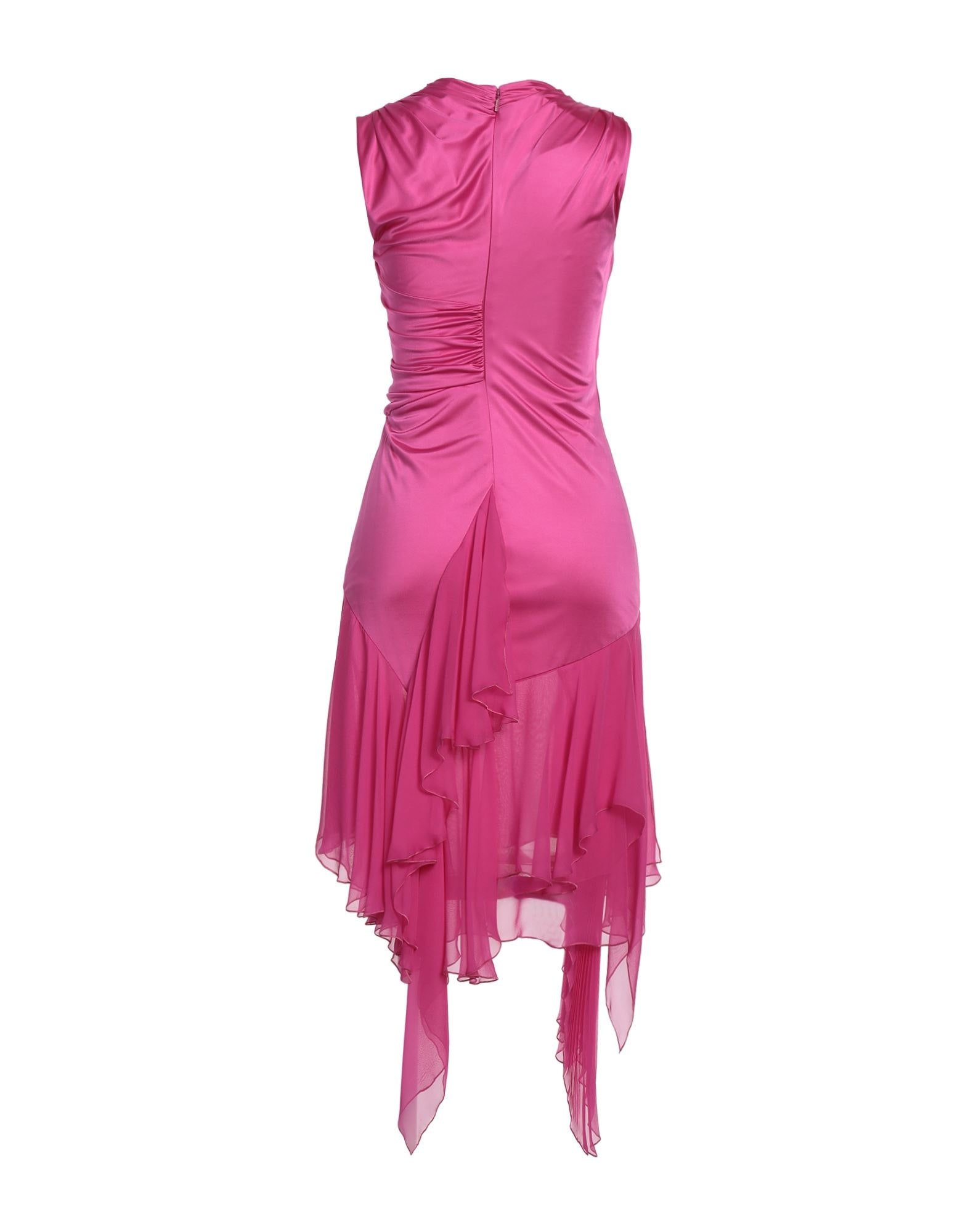 Fuchsia Women's Elegant Dress - 2