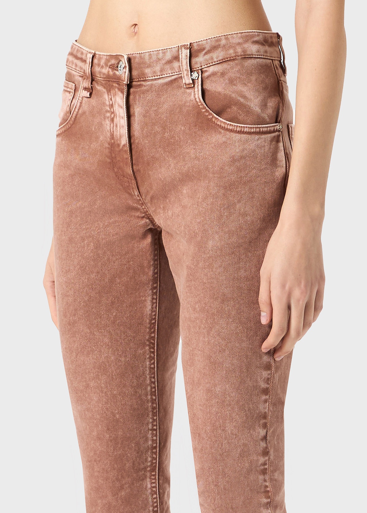 COTTON BULL SKINNY JEANS - 5