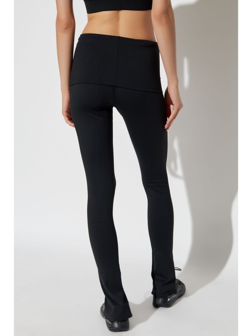 logo-print high-waisted leggings - 4