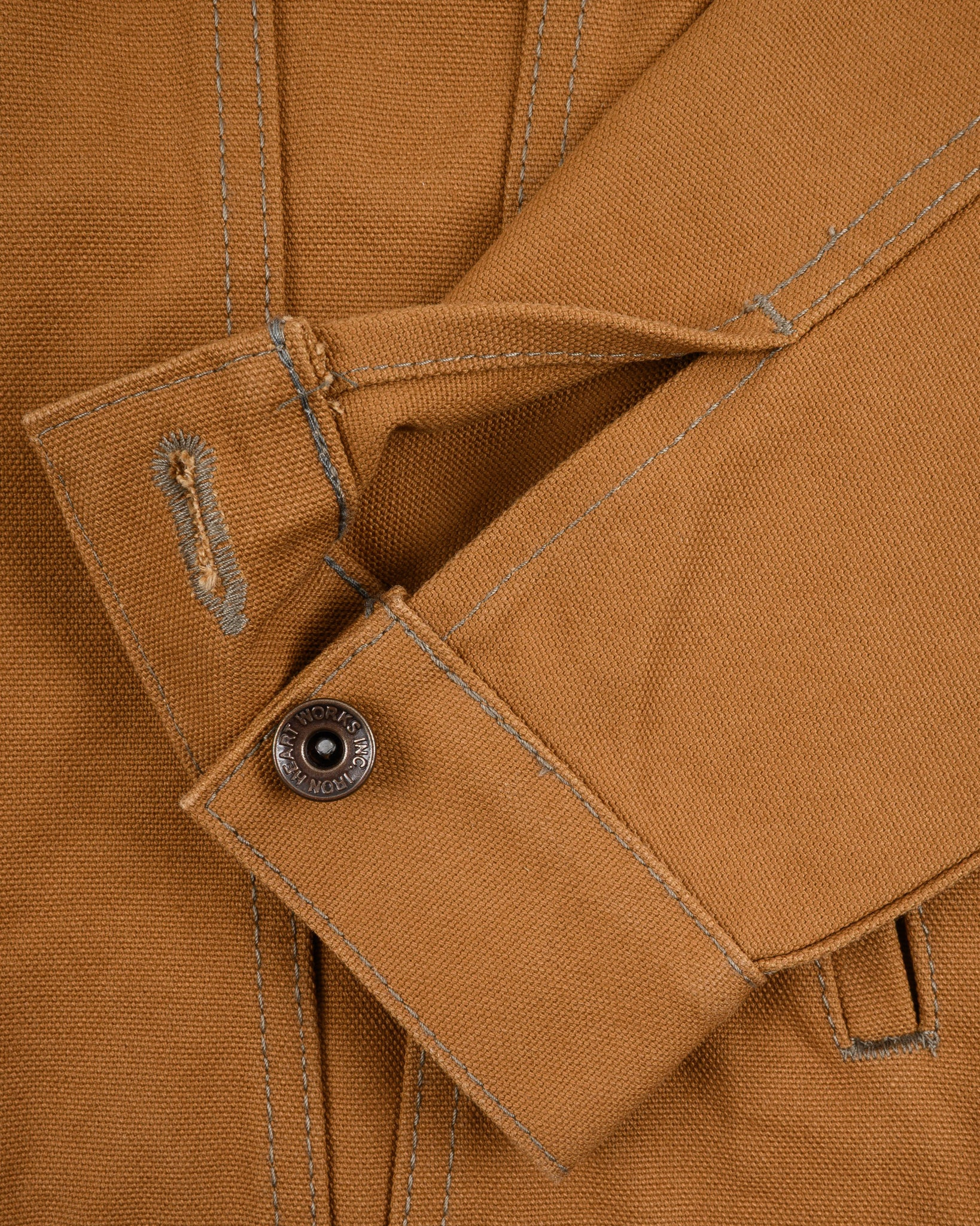 IH-2526J 17oz Duck Modified Type III Jacket -  Brown - 10