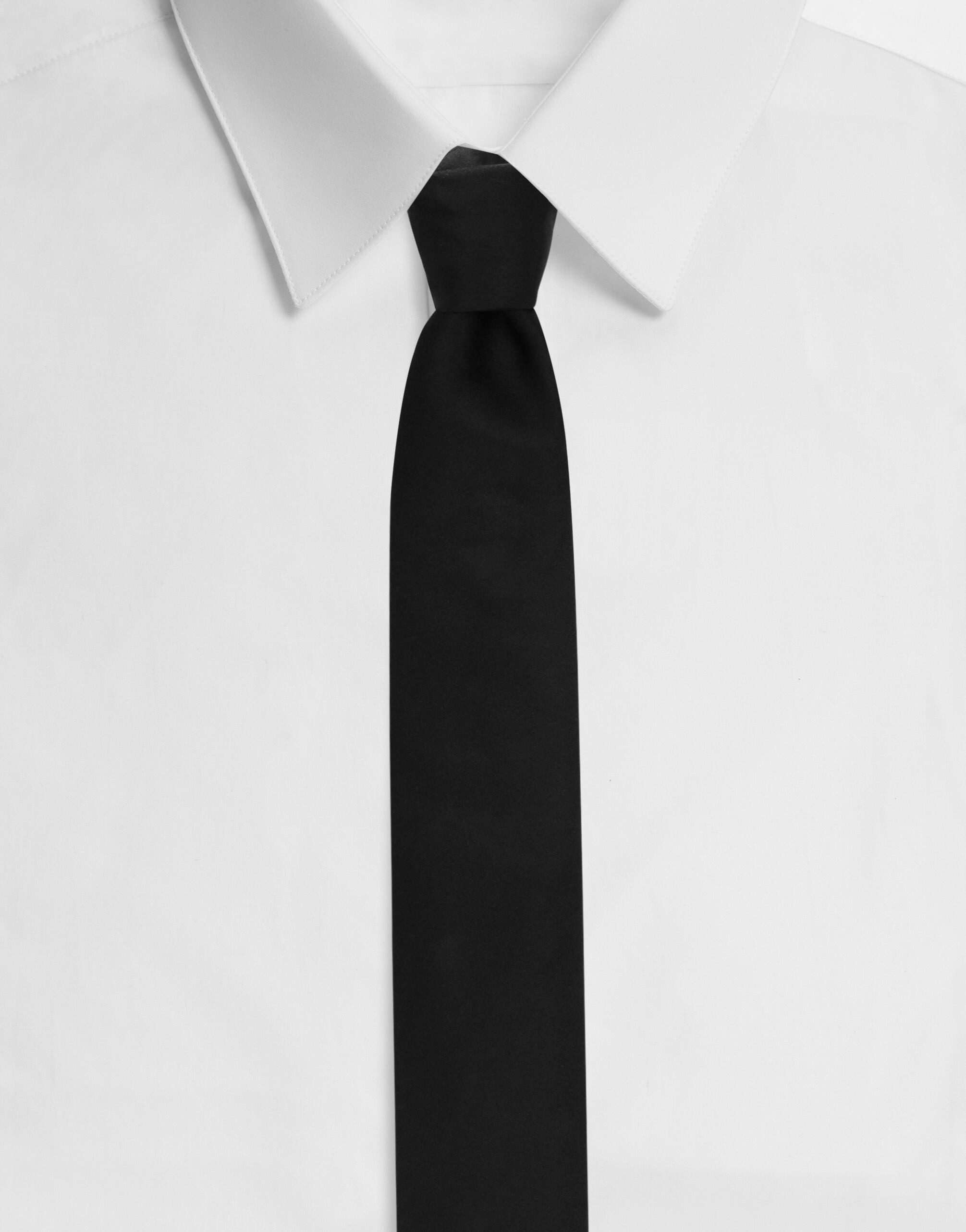 Silk satin Martini tie - 1