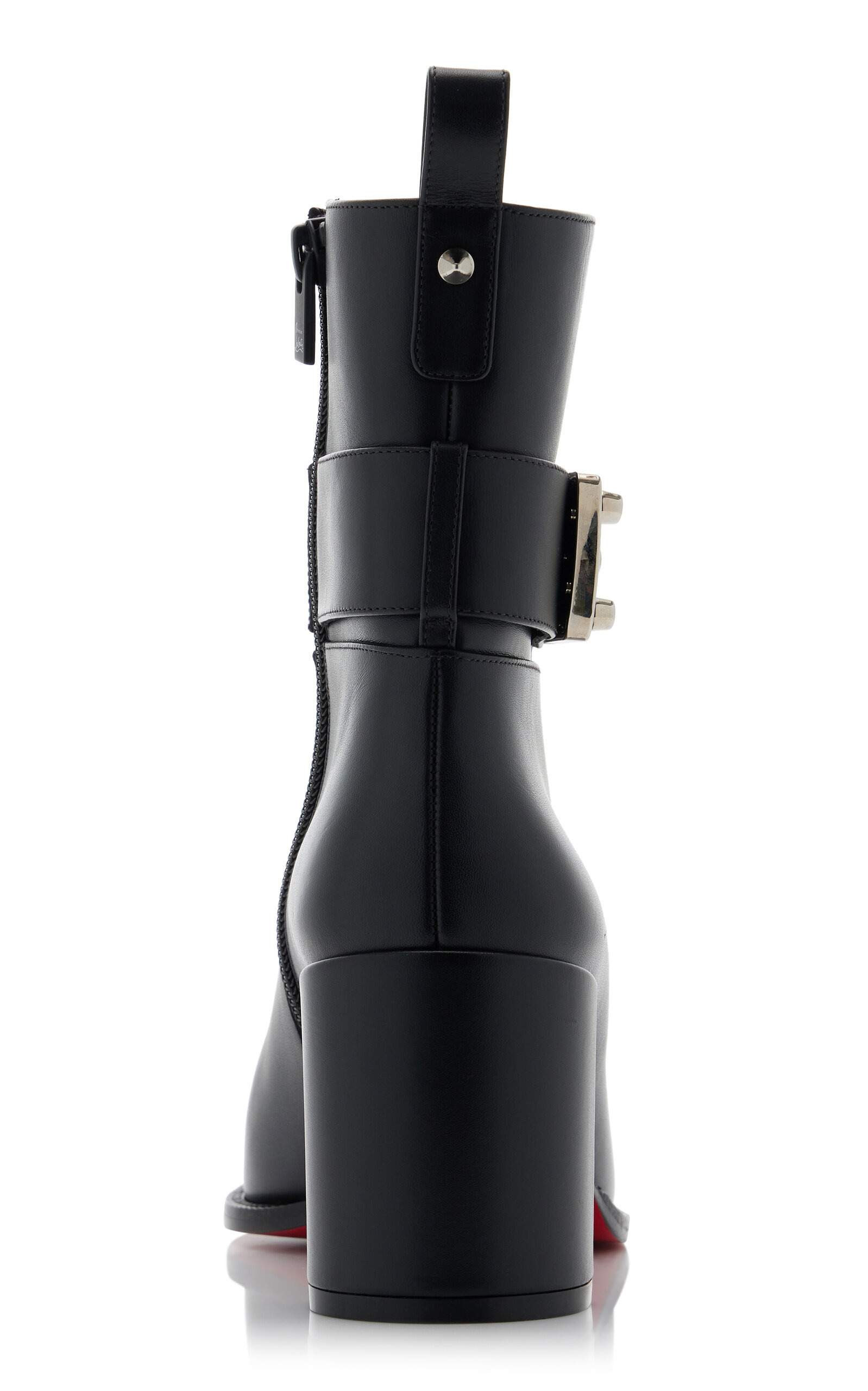 Booty Lock 70mm Leather Ankle Boots black - 3