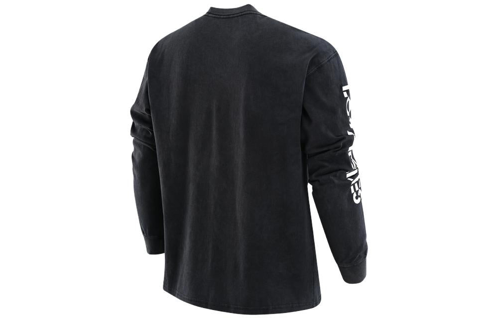 Air Jordan Los Angeles Lakers Courtside Max90 Long-sleeve T-shirt 'Black' DV5748-010 - 2