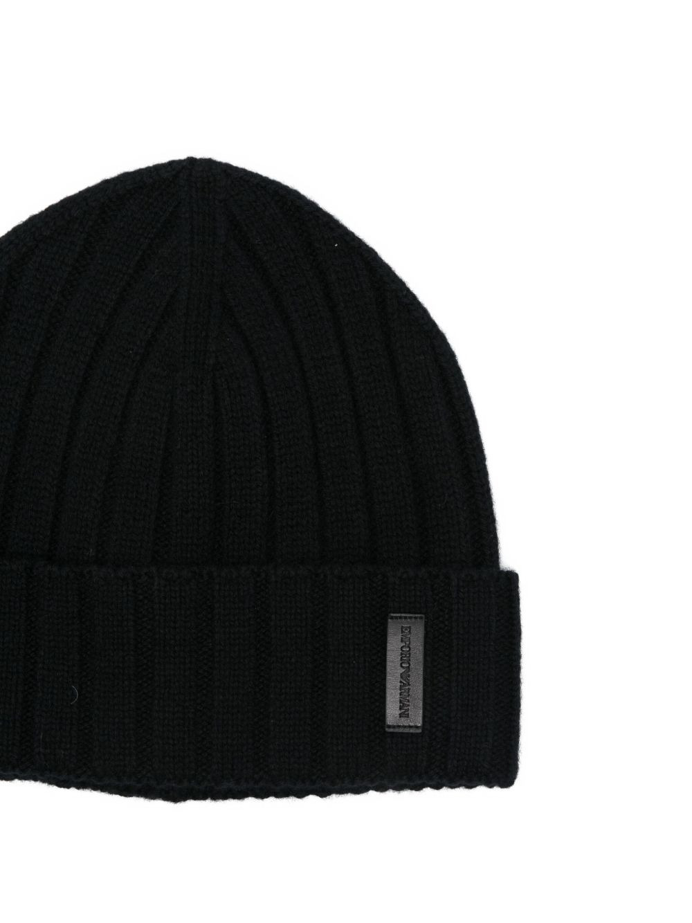 ribbed wool beanie - 2