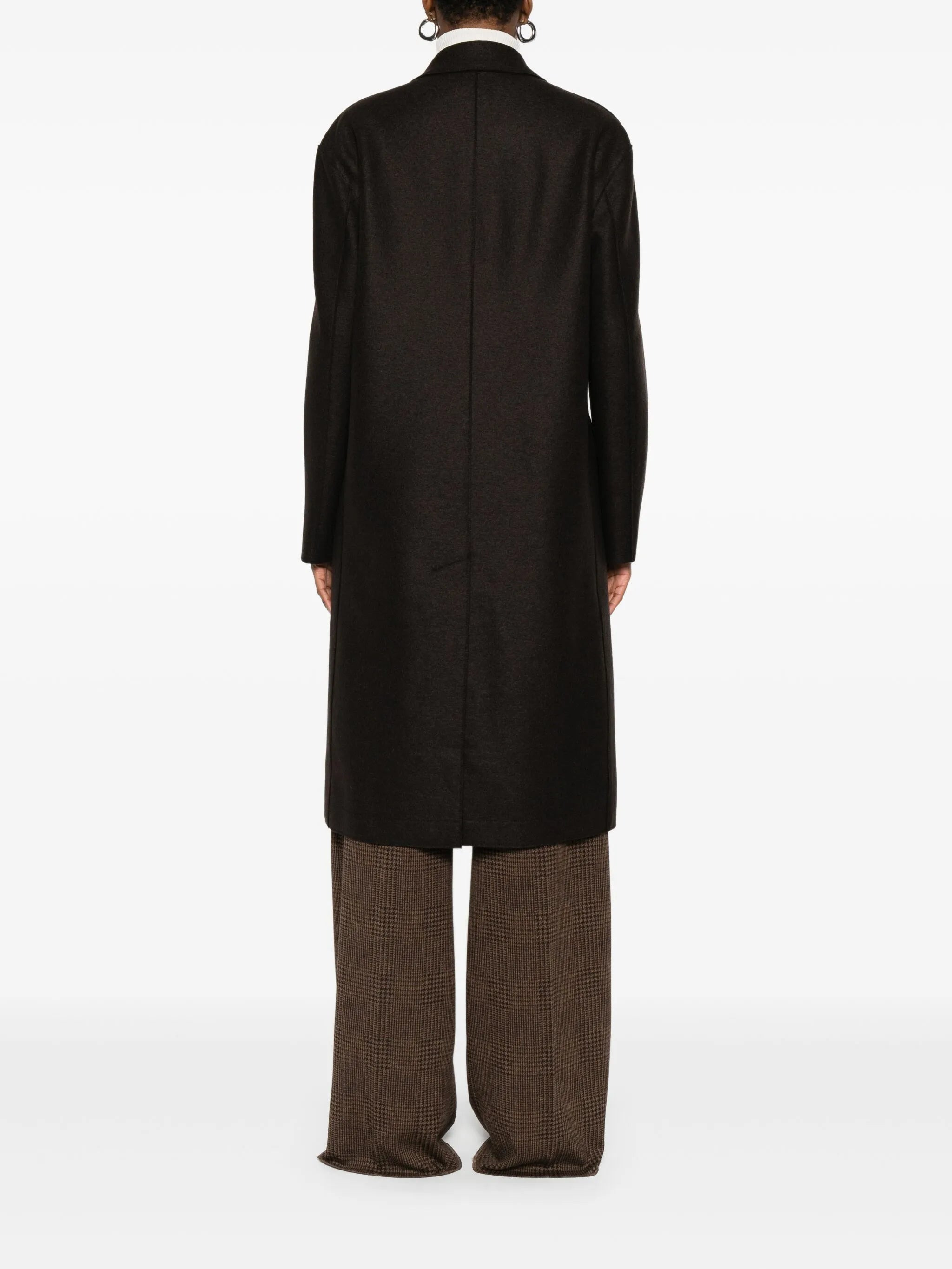Harris Wharf London Chester Button-fastening Pocket Coat - 4