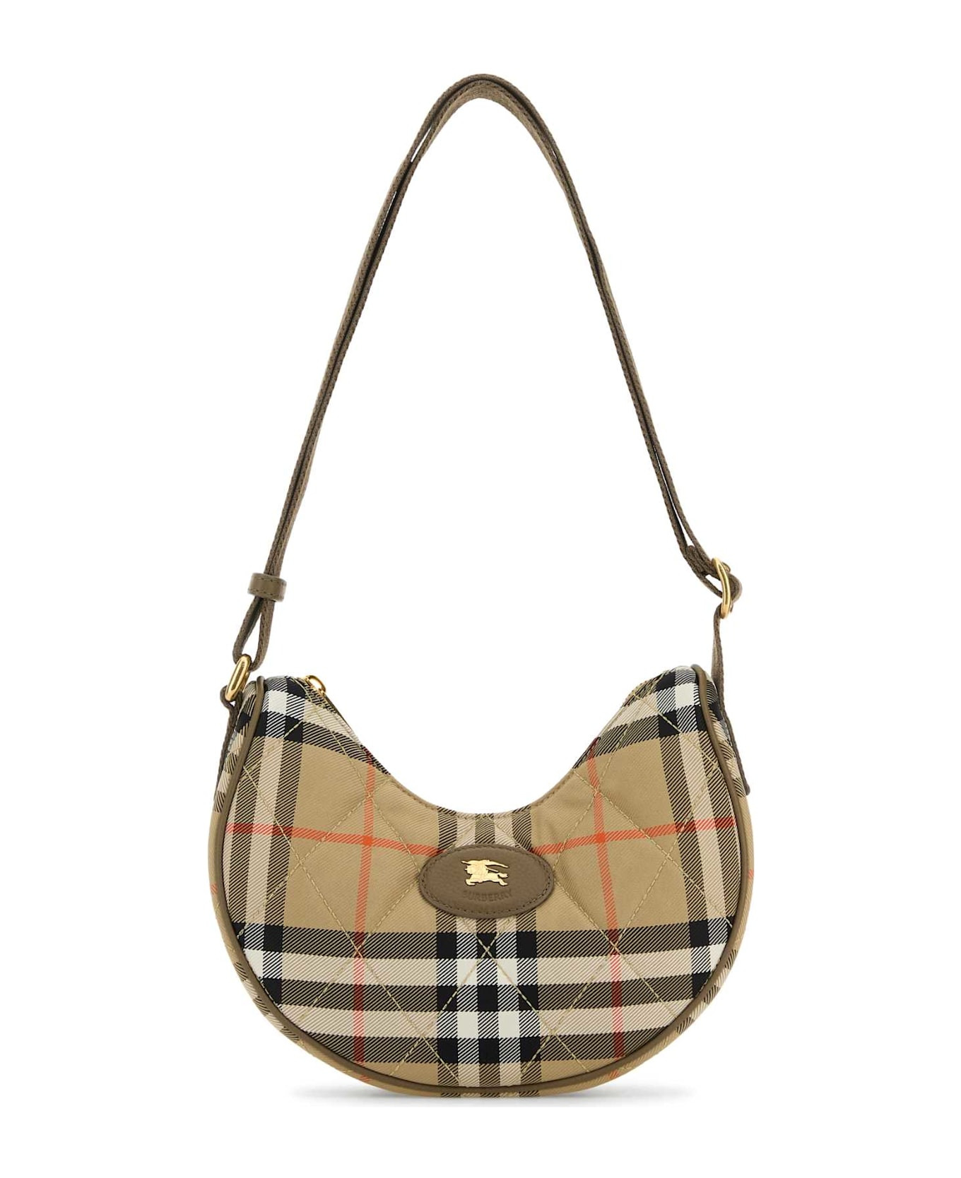 Embroidered Canvas Crossbred Bag - 1