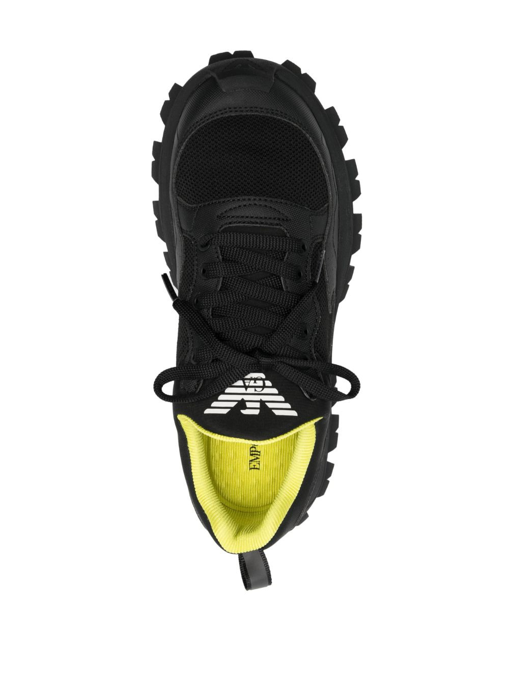 chunky-ridged-sole sneakers - 4