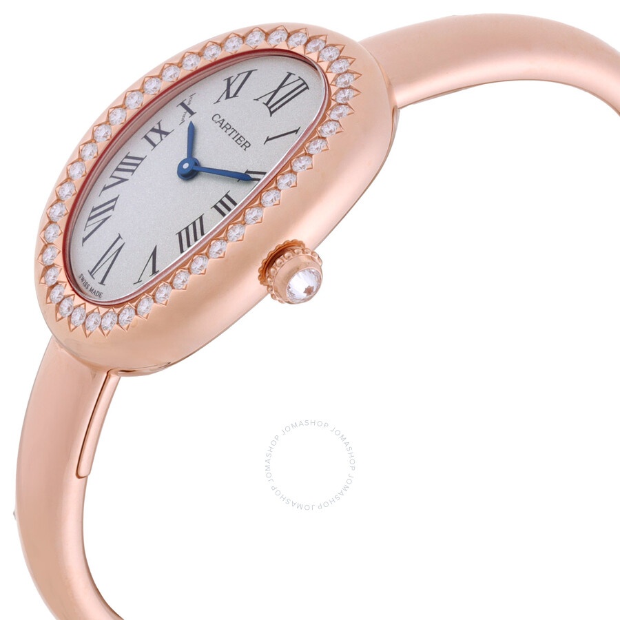 Cartier Baignoire Size 16 Silver Dial Ladies Watch WJBA0042 - 2
